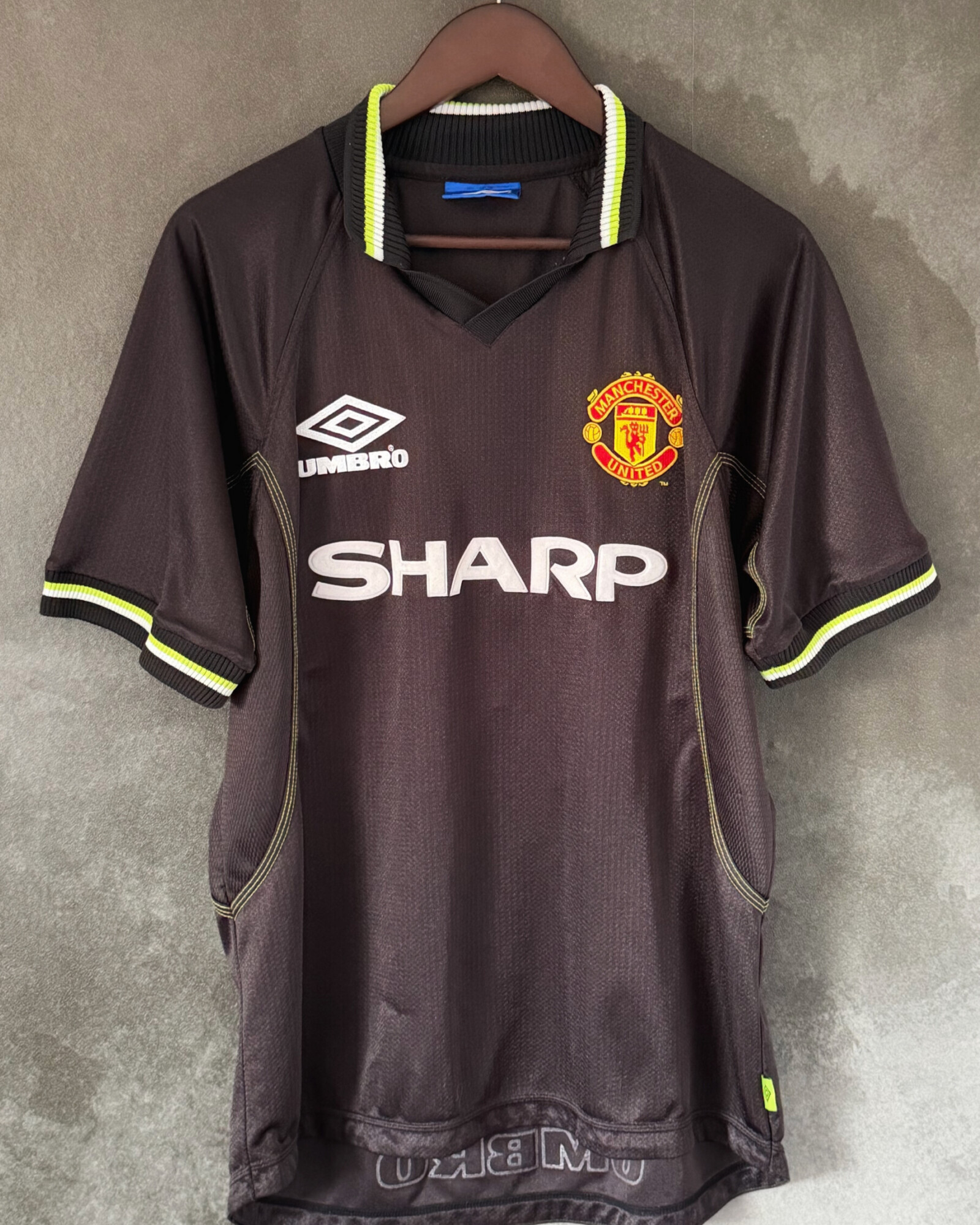 Manchester United 1998/99 Third YORKE 19 Medium 8/10