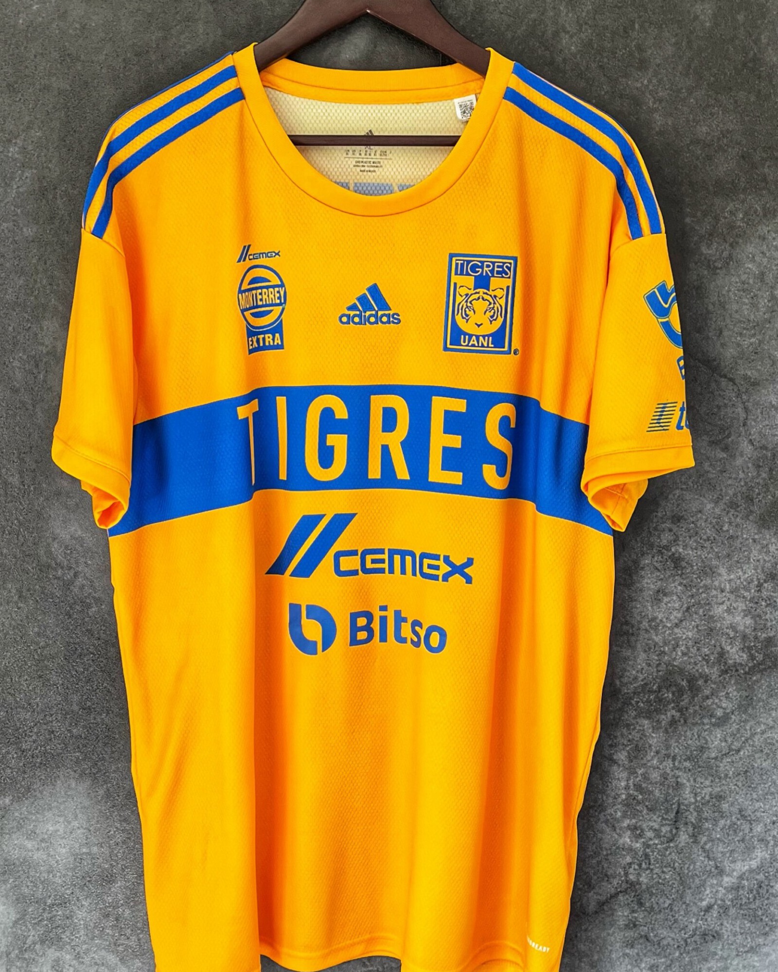 Tigres UNAL 2022/23 XL Adidas Aeroready 10/10 BNWT