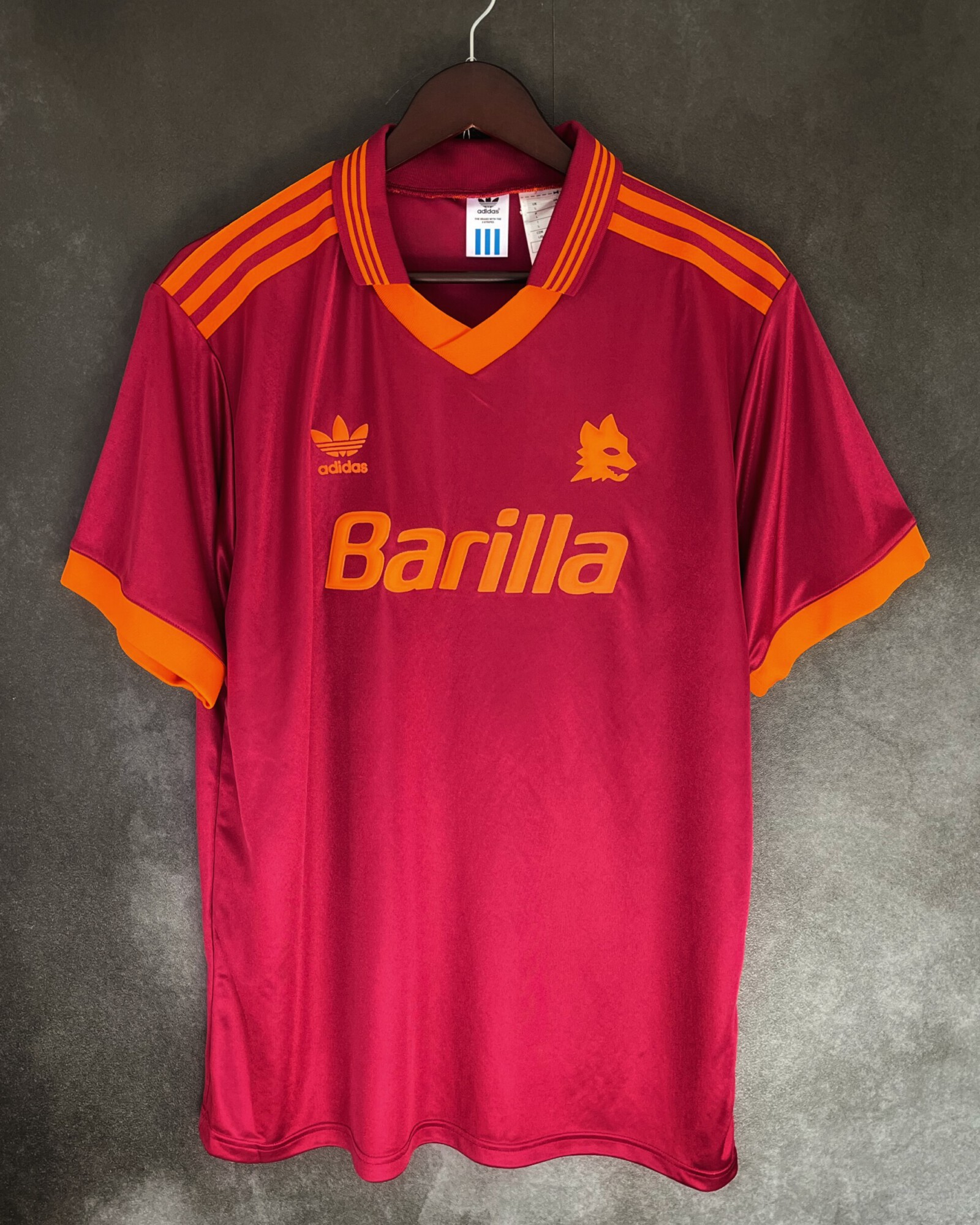 AS Roma 1993/94 Home (reissue) Large 10/10 BNWT