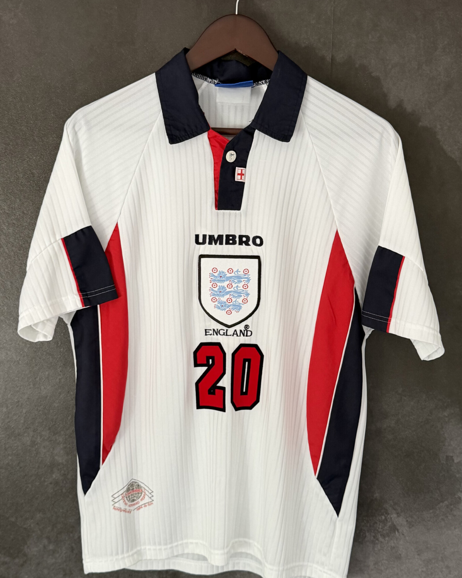 England 1998 Home OWEN 20 Medium 9/10