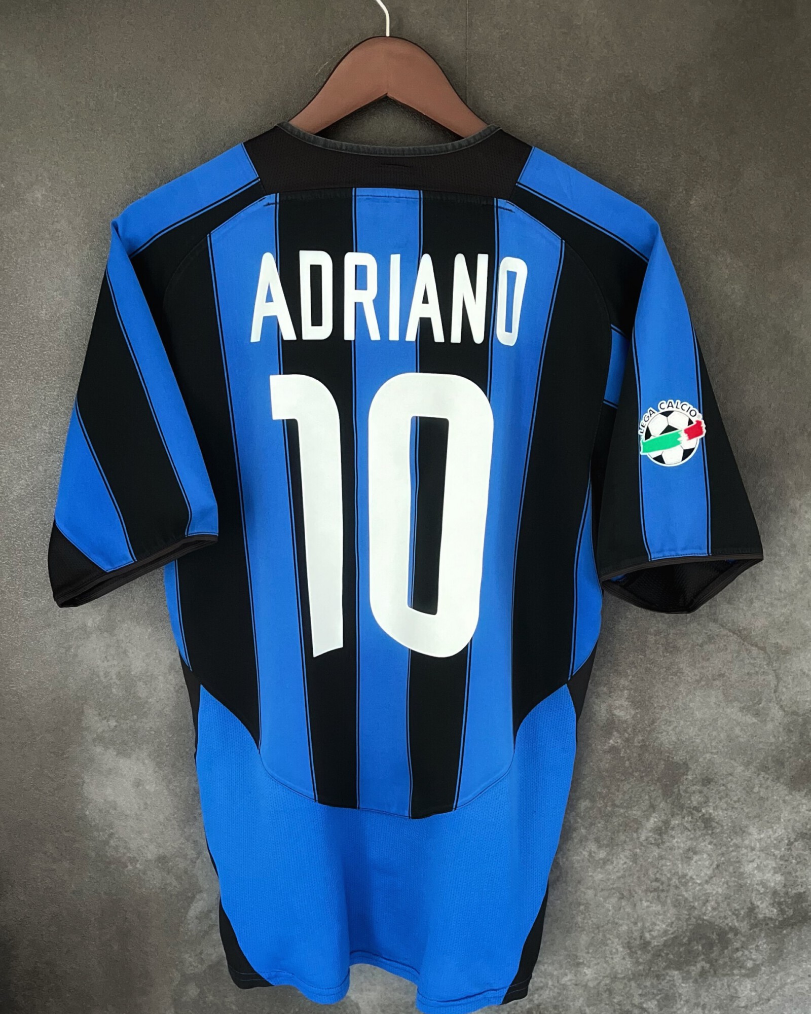 Inter Milan 2003/04 Home ADRIANO 10 Small 8/10