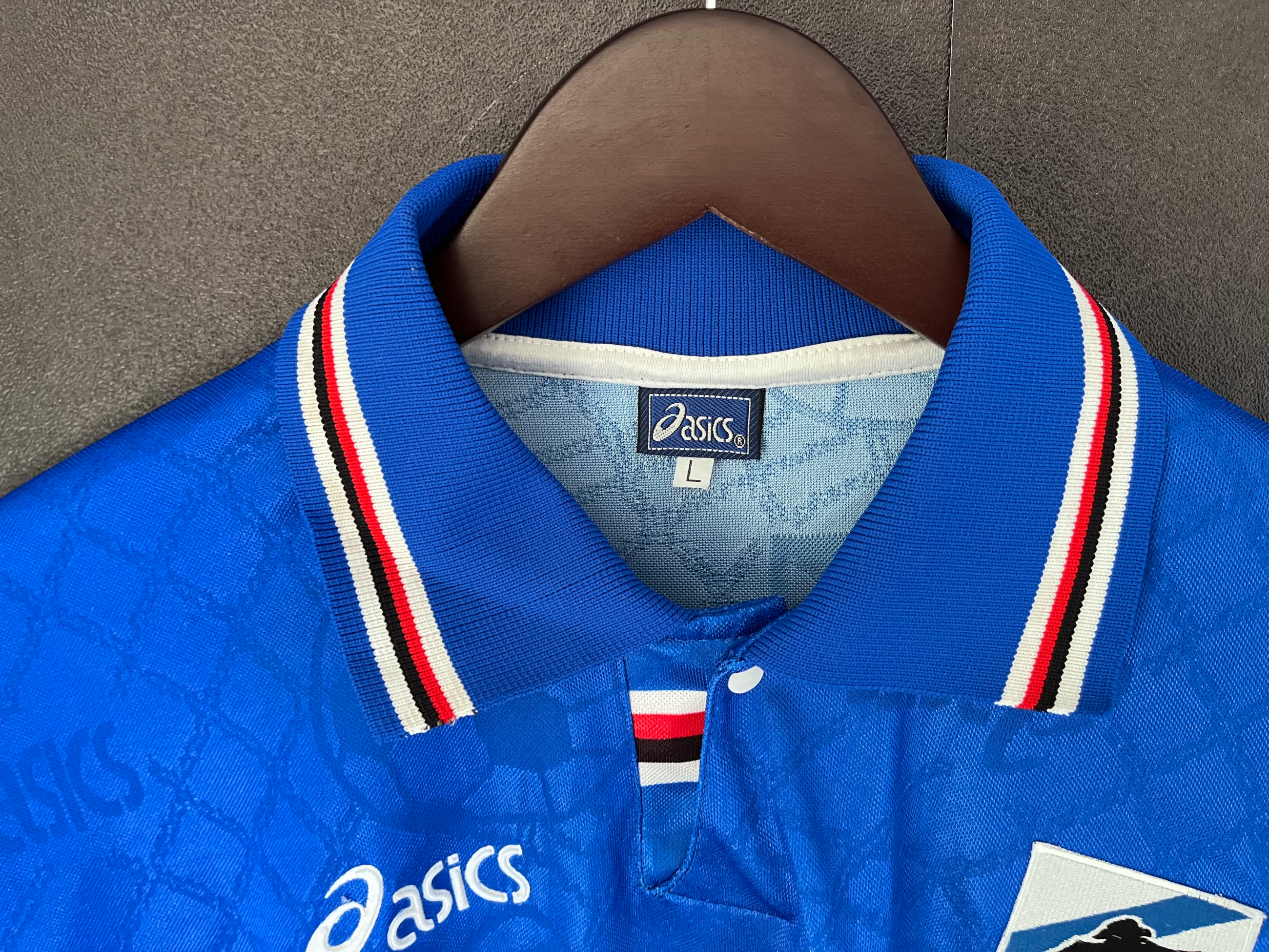 UC Sampdoria 1995/96 Home Large 9/10 Match worn/issued view 5