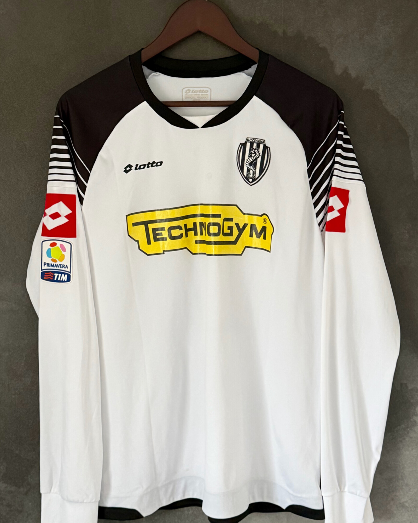 A.C Cesena 2015/16 Home Under 21s Matchworn XL 8/10