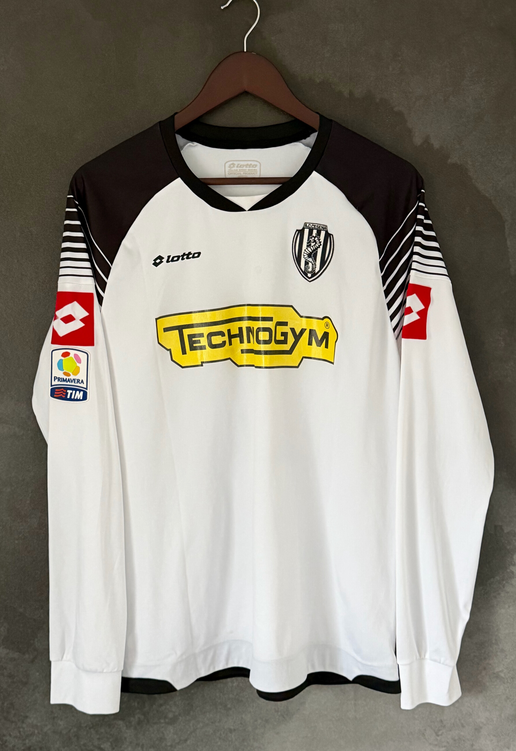 A.C Cesena 2015/16 Home Under 21s Matchworn XL 8/10