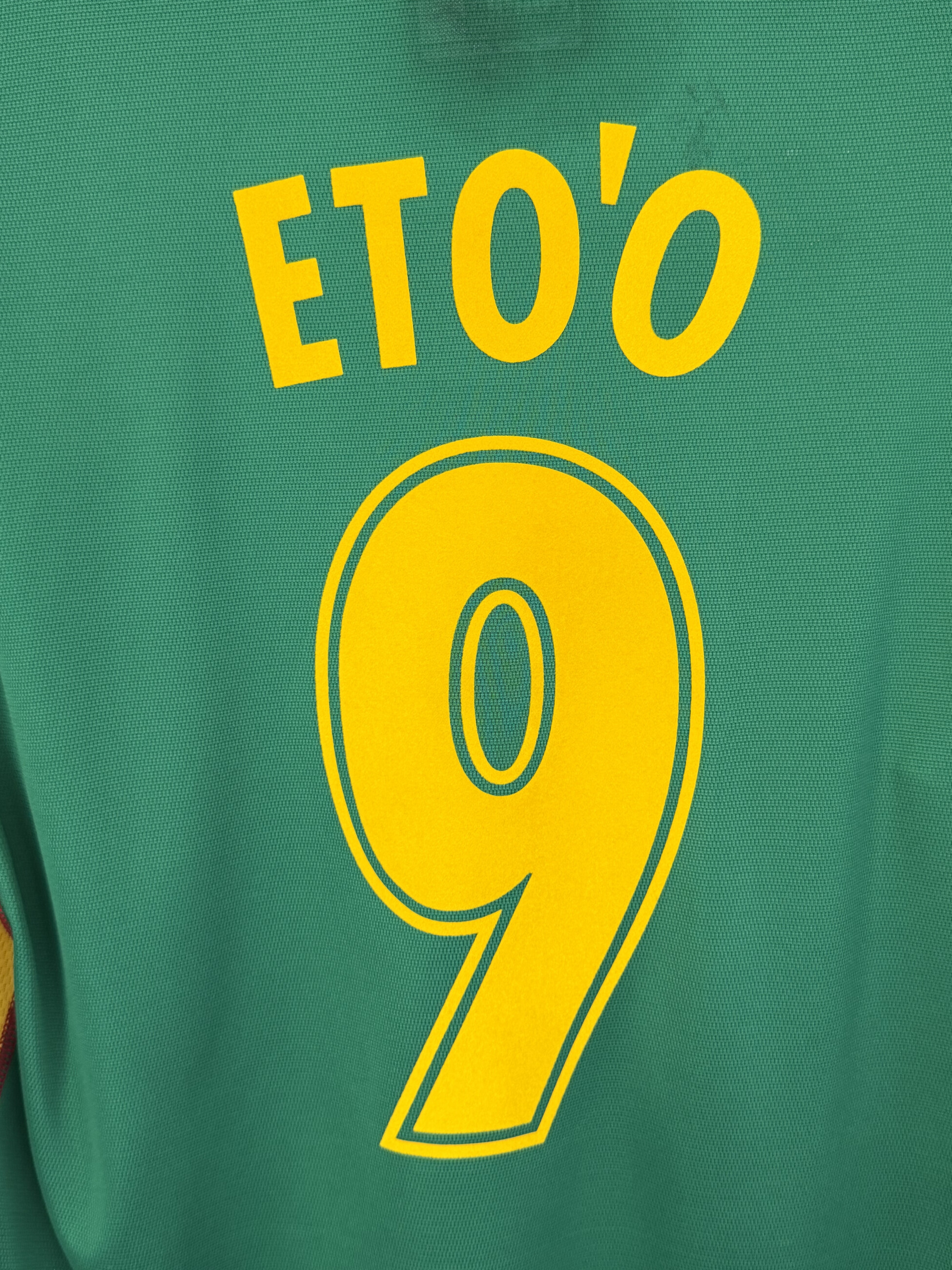 Cameroon 2003 Home ETO‘O 9 Large 8/10 view 4