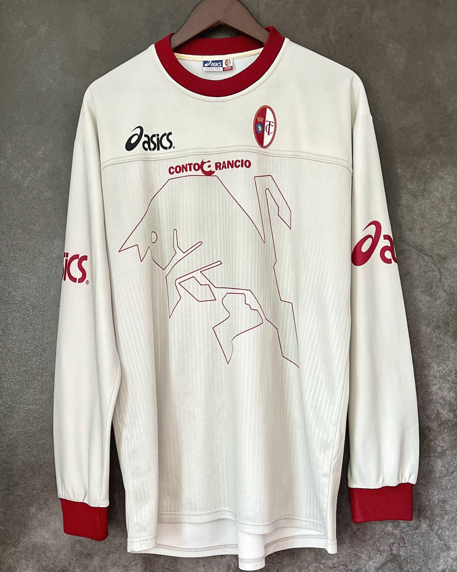 Torino Calcio Early 00s Training top XL ASICS 8/10