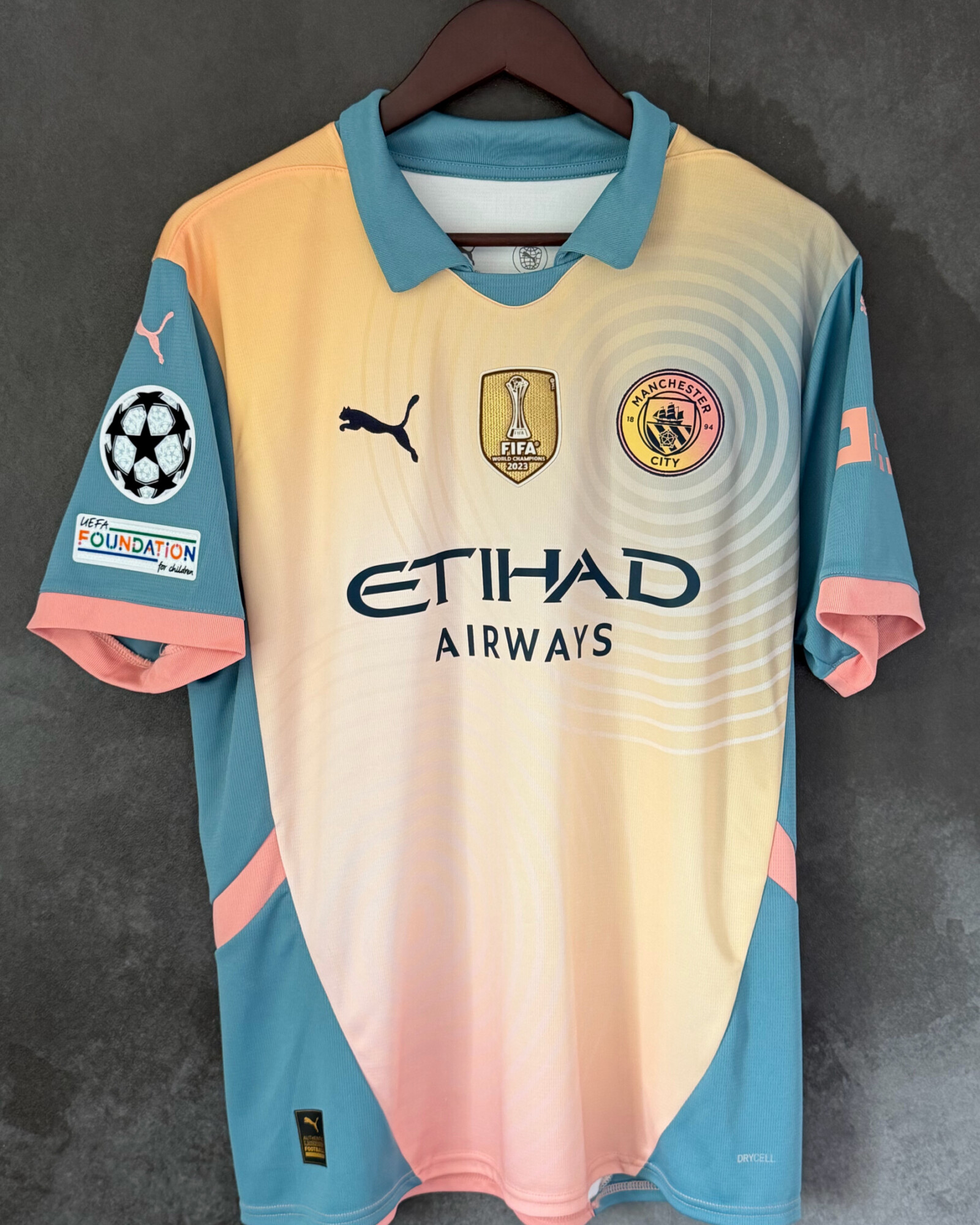 Manchester City 2024/25 Fourth HAALAND 9 Large 10/10 BNWT