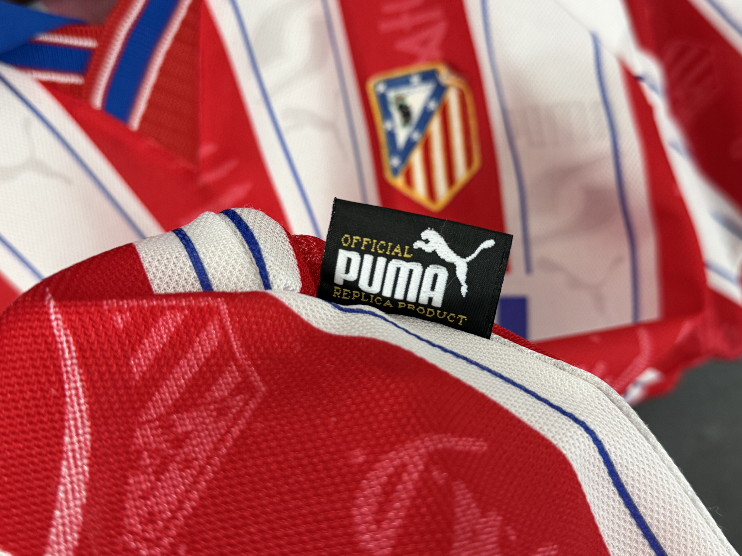 Atletico Madrid 1996/97 Home SIMEONE 14 XL 7/10 view 13