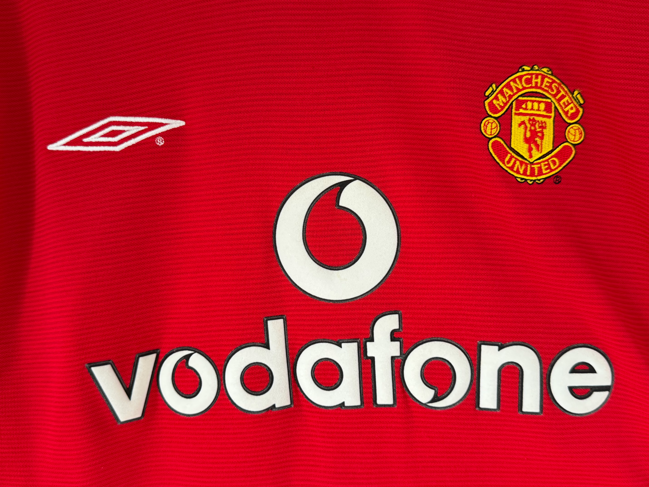 Manchester United 2000/02 Home BECKHAM 7 Large 9/10 view 7