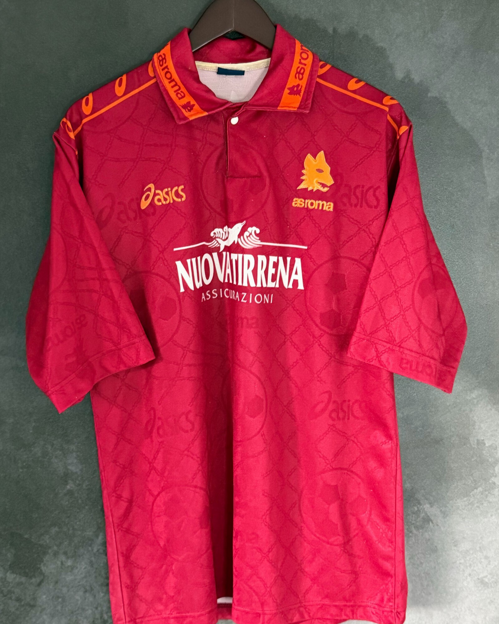 AS Roma 1994/95 Home TOTTI 16 Medium/Large 8/10