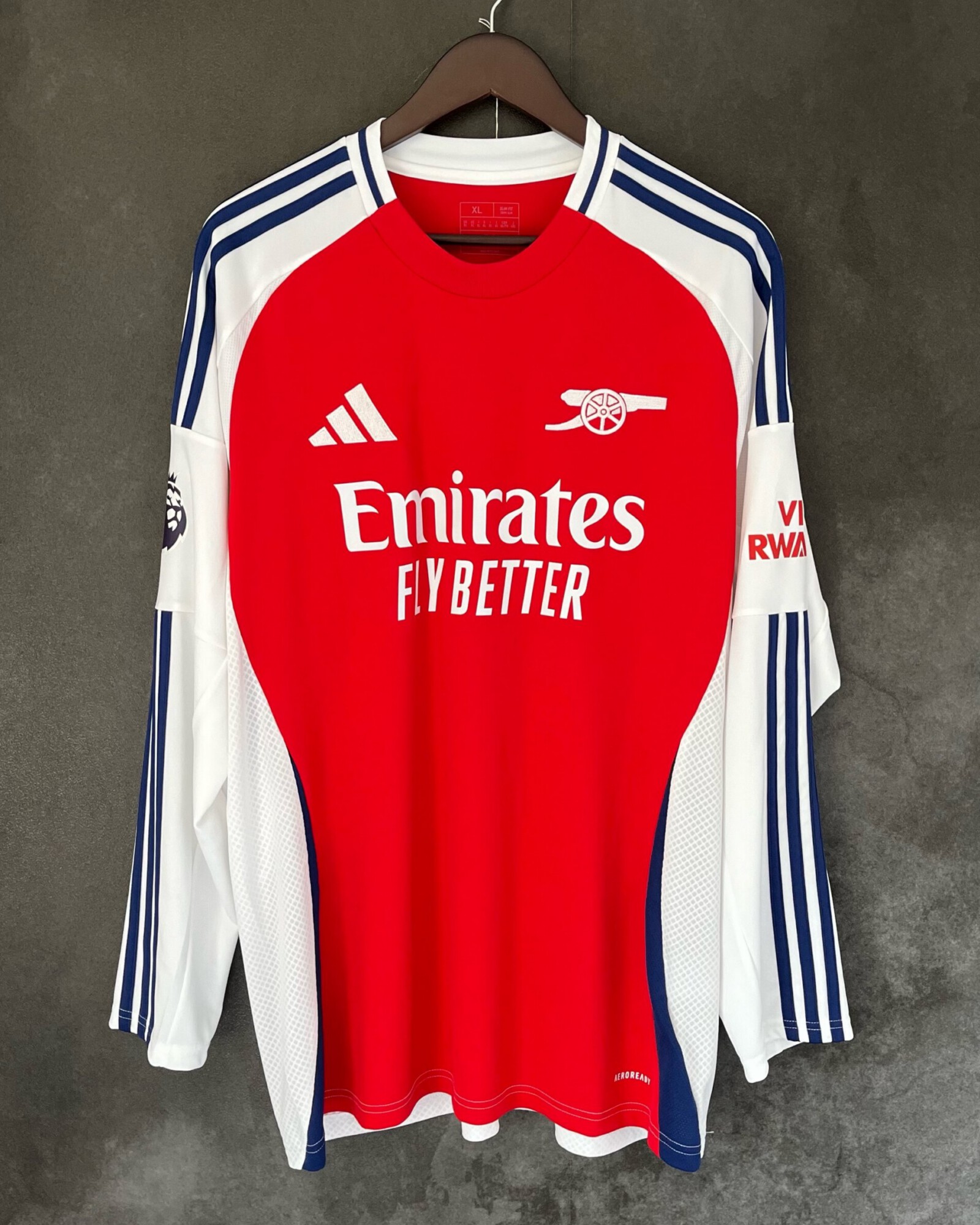 Arsenal FC 2024/25 Home RICE 41 XL 10/10 BNWT