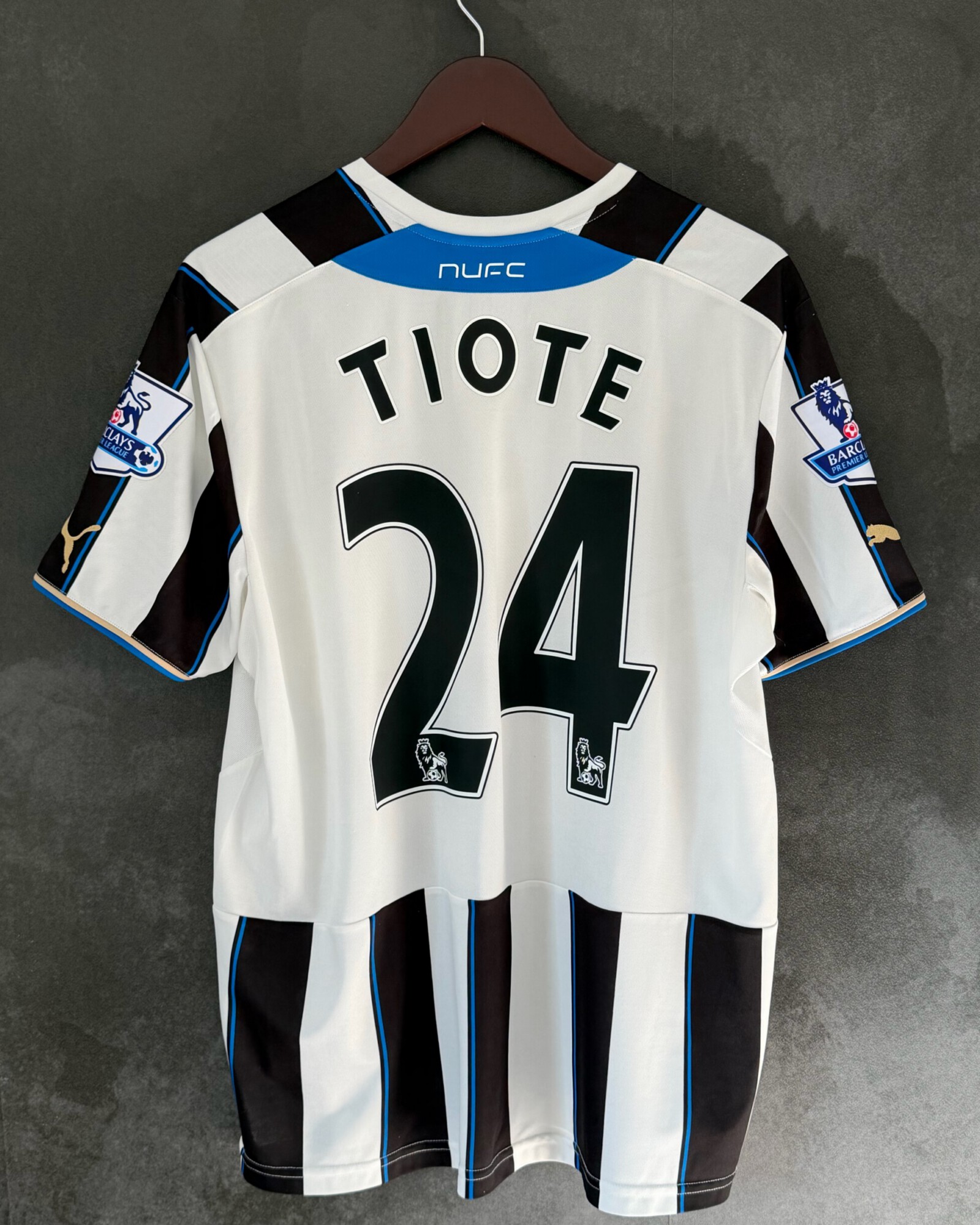 Newcastle United 2013/14 Home TIOTE 24 Large 8/10
