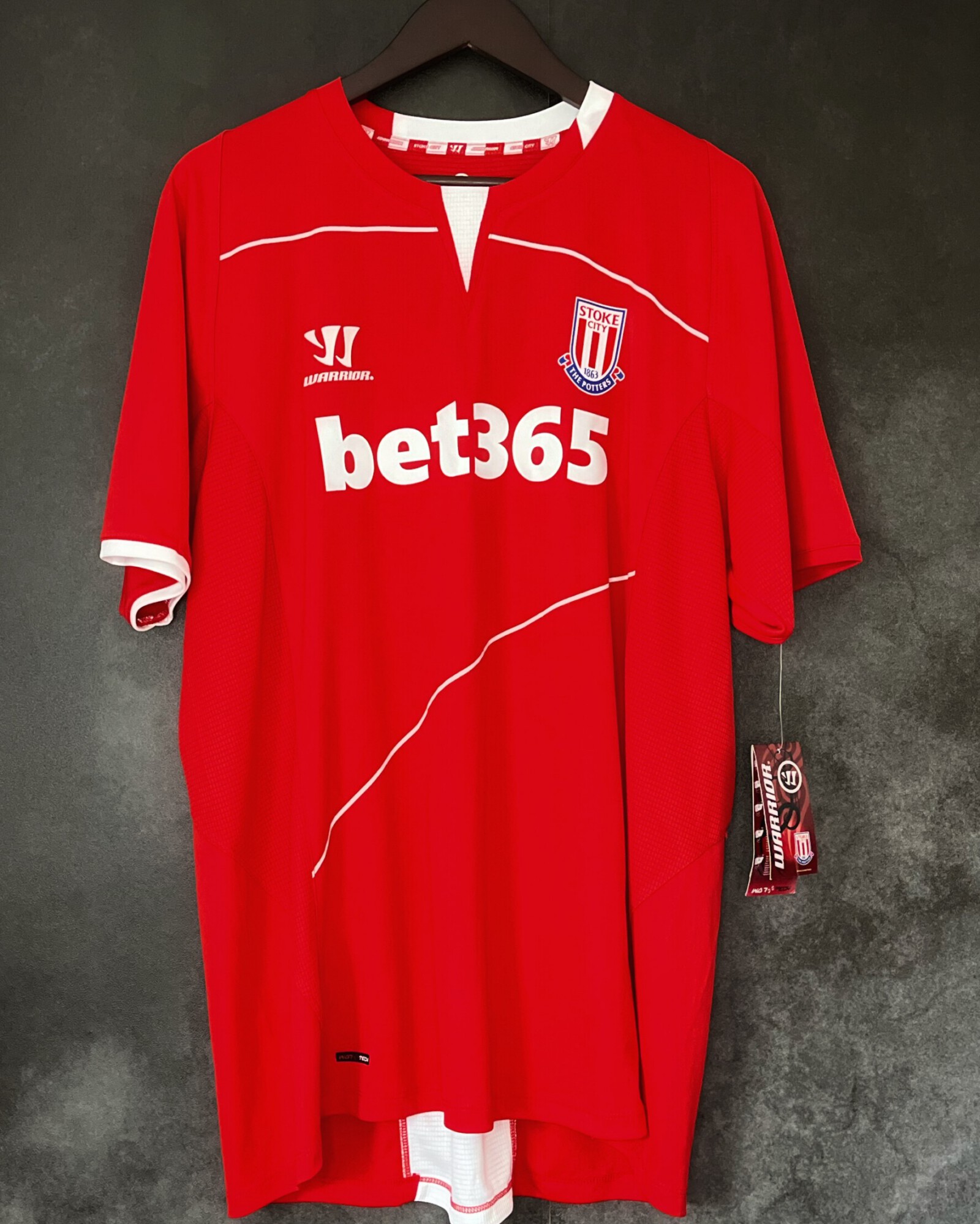 Stoke City 2014/15 Training shirt XXL Warrior 10/10 BNWT