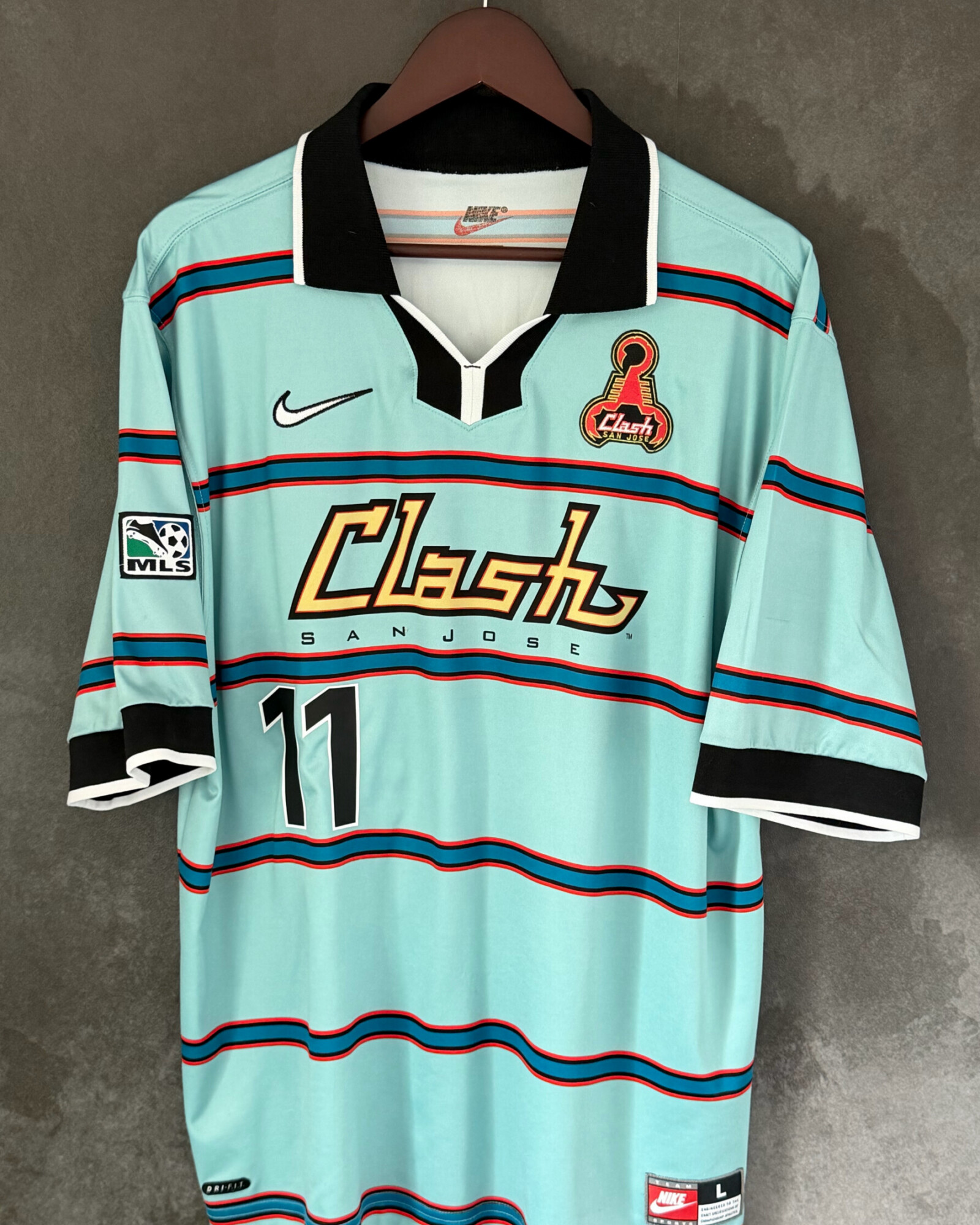 San Jose Clash 1998 Third WYNALDA 11 Large 8/10