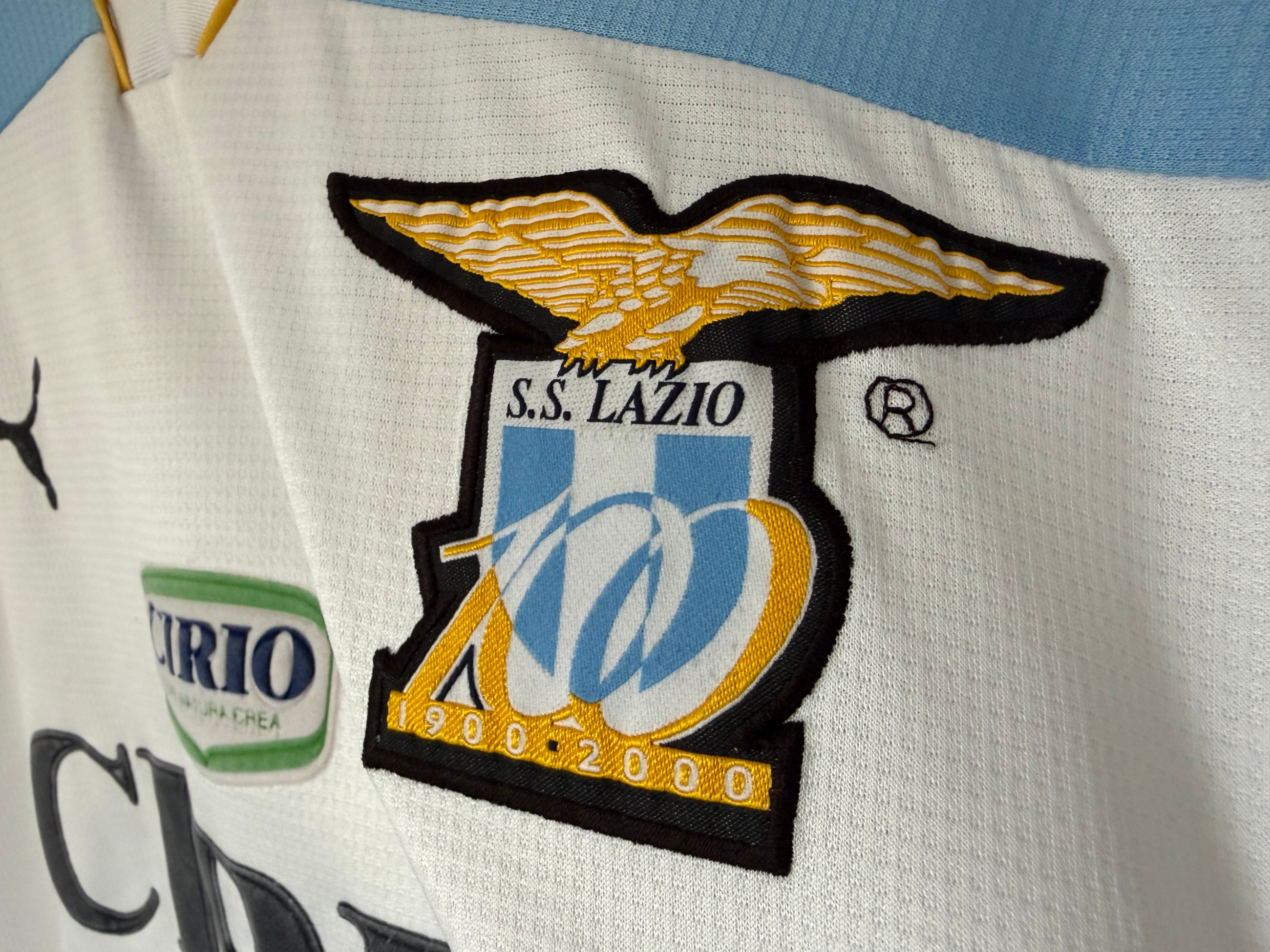 SS Lazio 1999/00 Centenary Home NESTA 13 L/XL 8/10 view 8