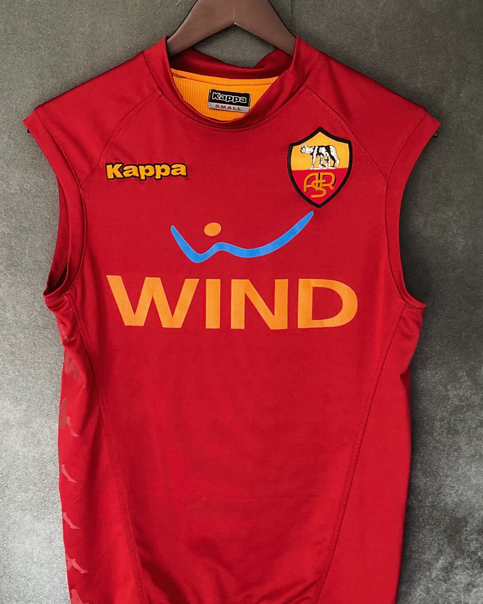 AS Roma 2010/11 Trining Vest Small 7/10