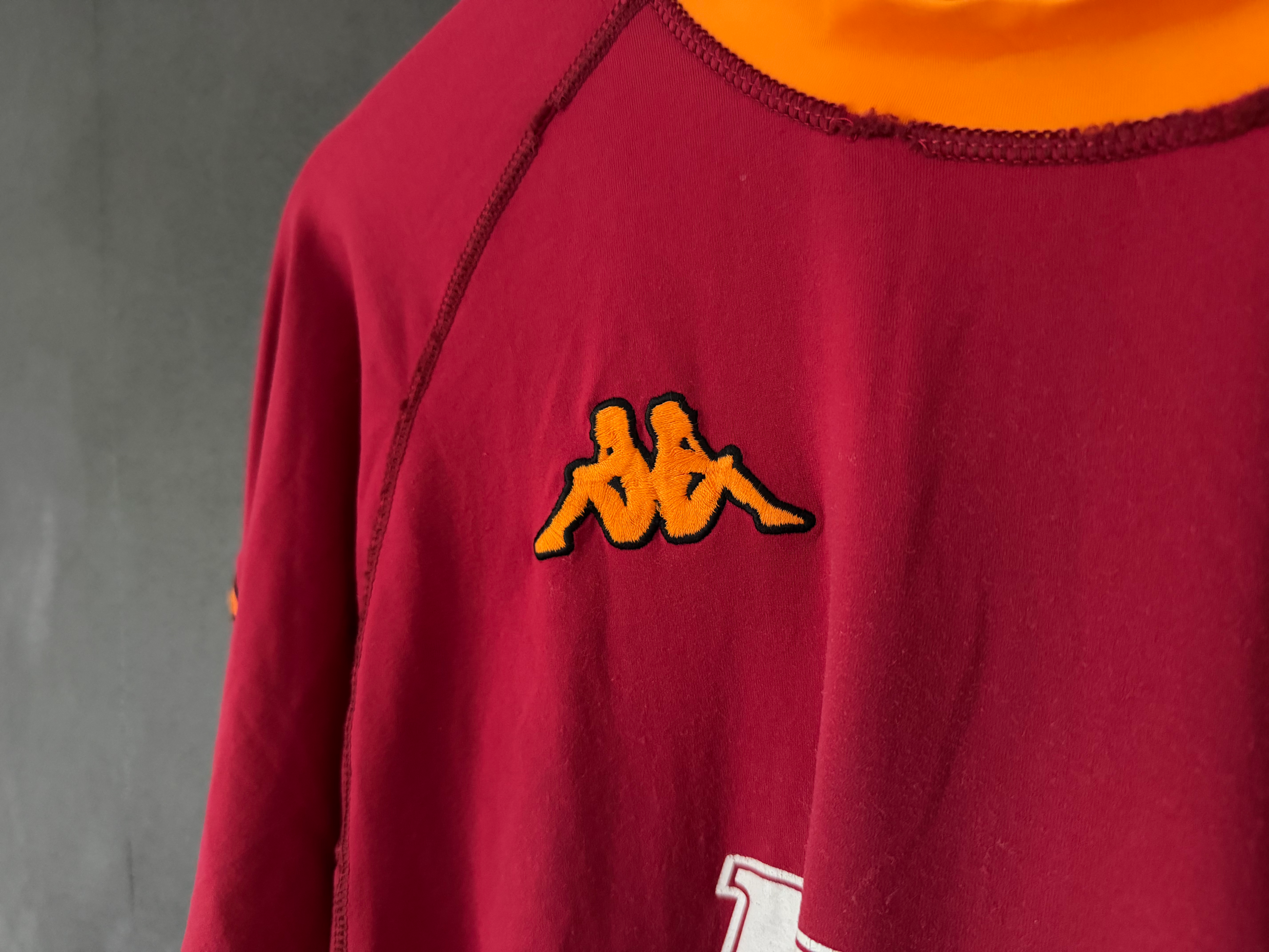 AS Roma 2000/01 Home MONTELLA 9 XL (L) 8/10 view 9