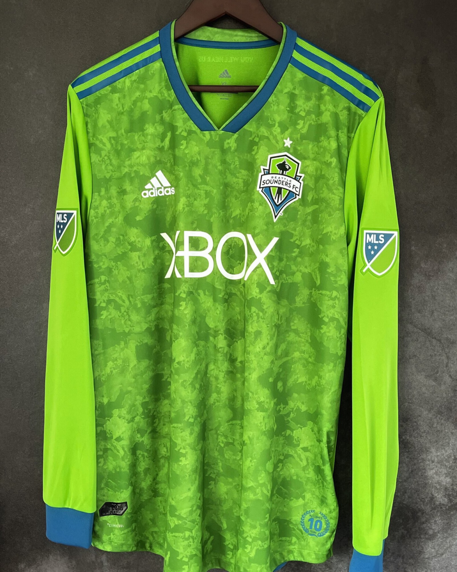 Seattle Sounders FC 2018/19 Home XL Authentic Version 10/10 BNWT