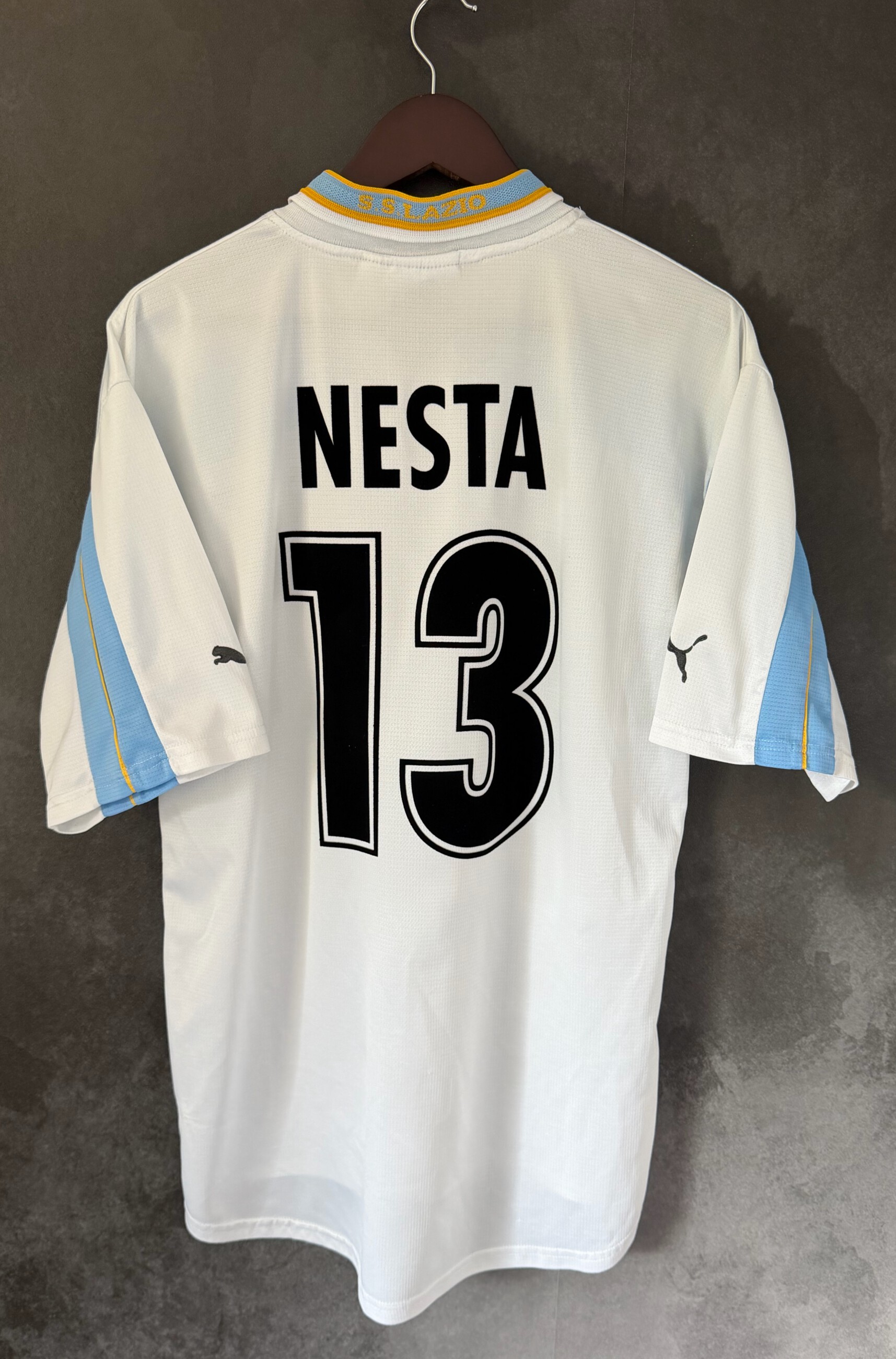 SS Lazio 1999/00 Centenary Home NESTA 13 L/XL 8/10 view 2