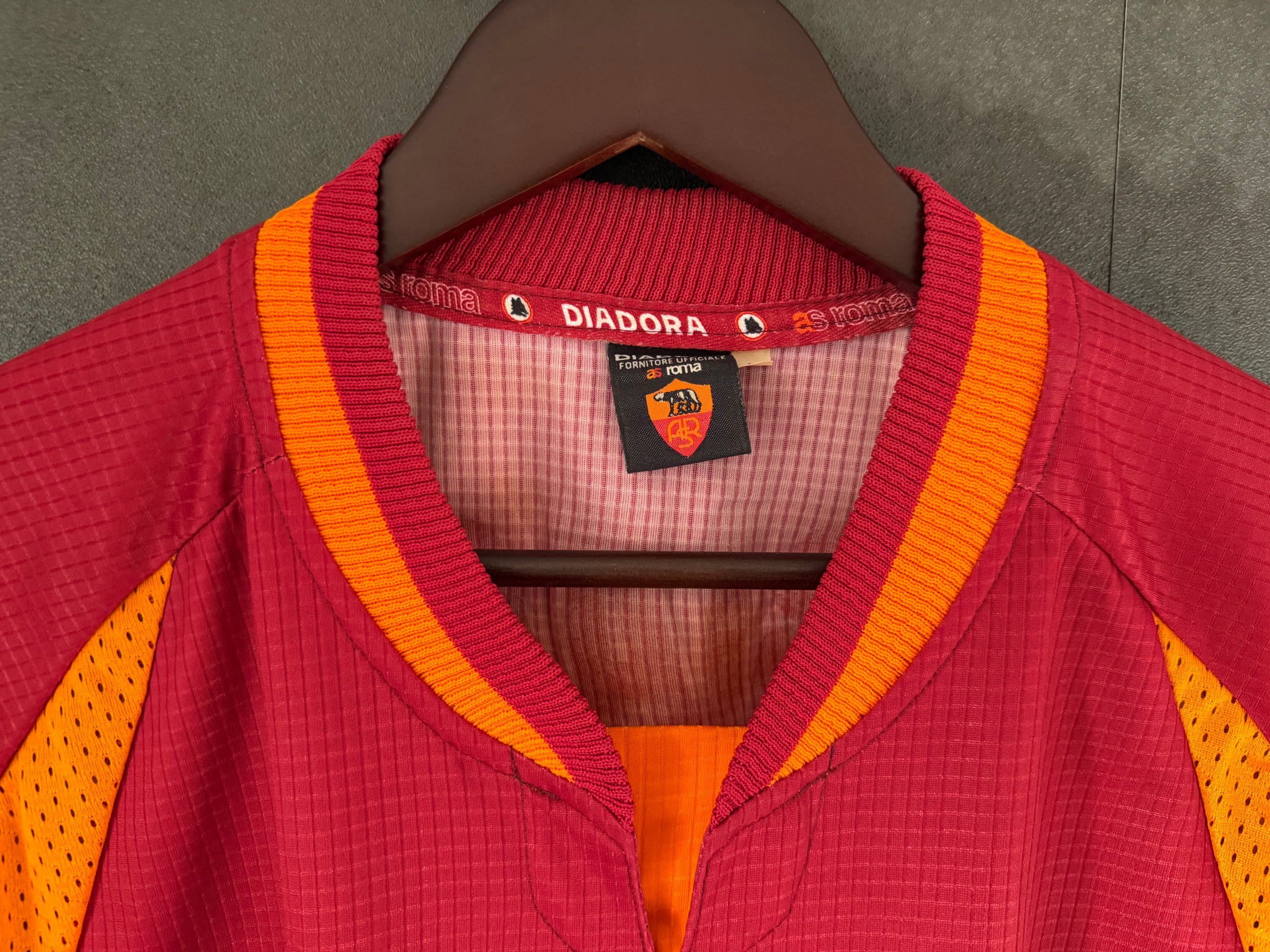 AS Roma 1997/98 Home DI BAGGIO 4 Large 9/10 view 6