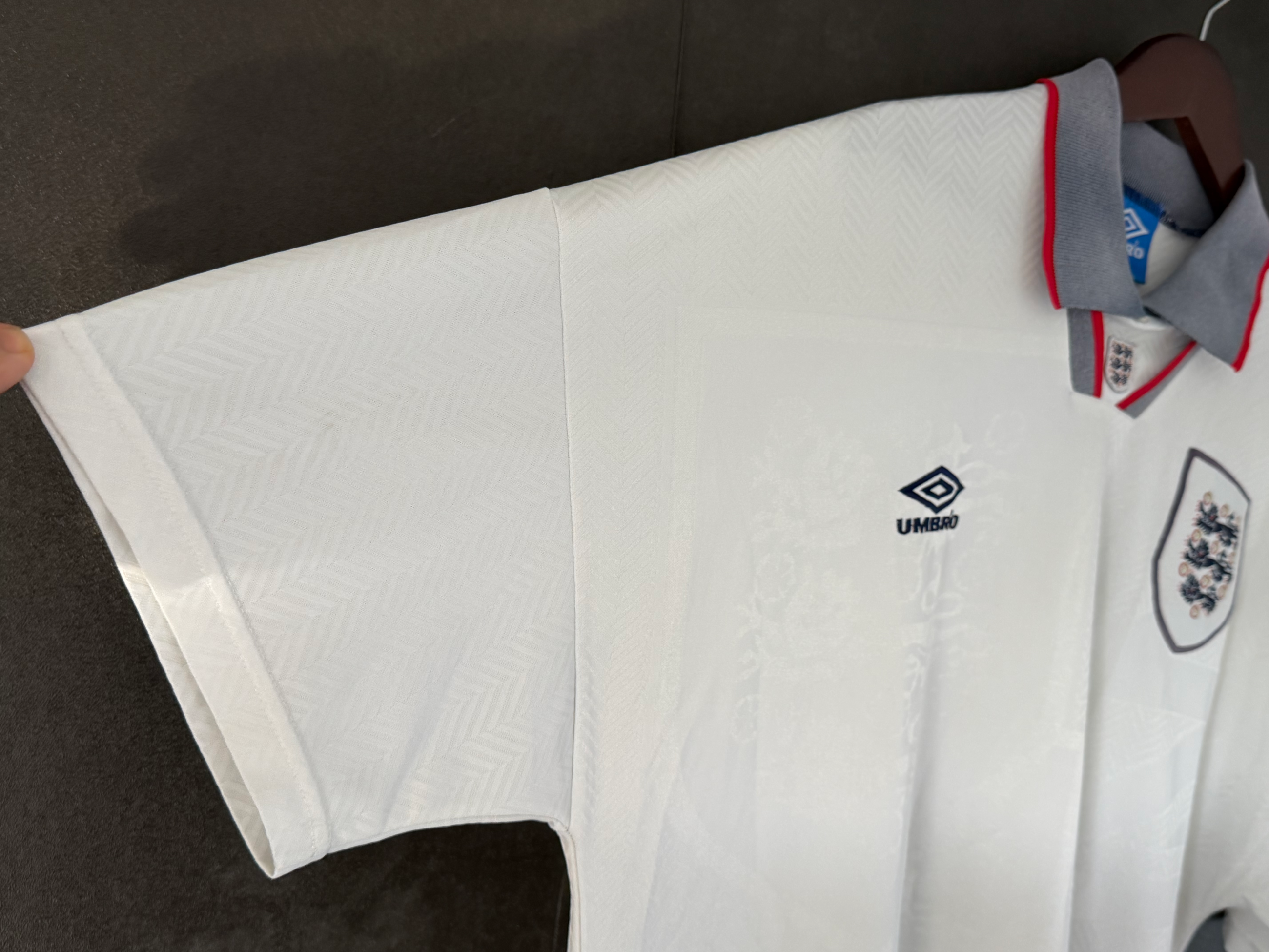 England 1994 Home BARNES 10 XL 9/10 view 7