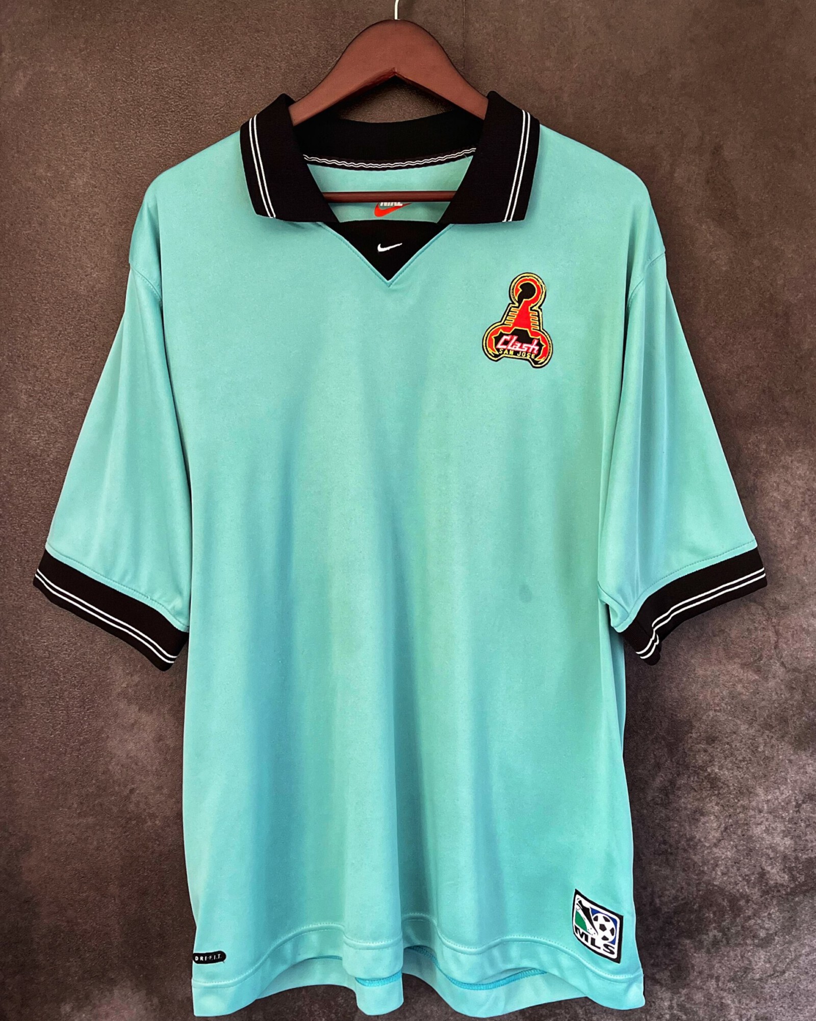 San Jose Earthquakes 1998 Training Shirt XL 9/10