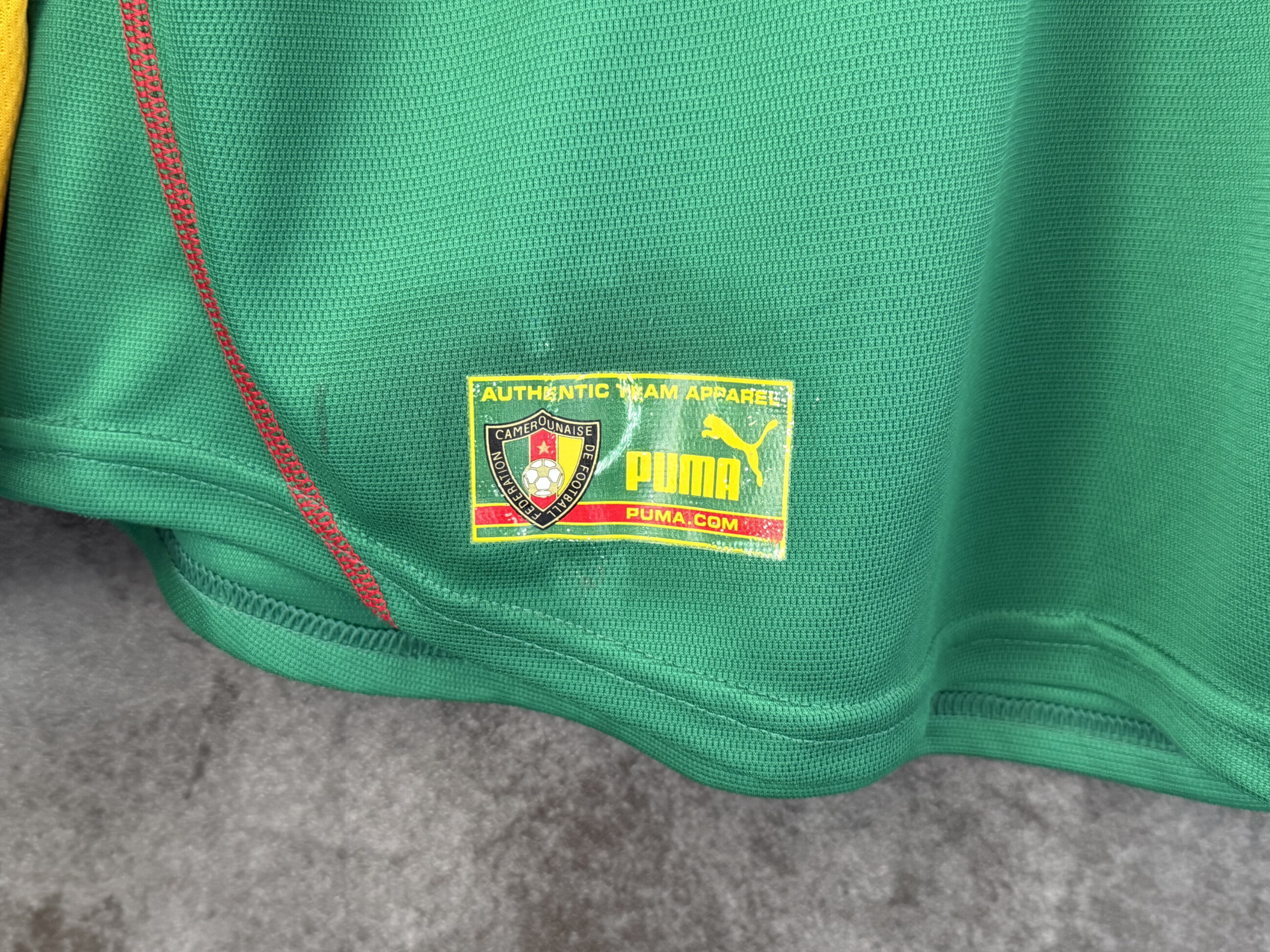 Cameroon 2003 Home ETO‘O 9 Large 8/10 view 7