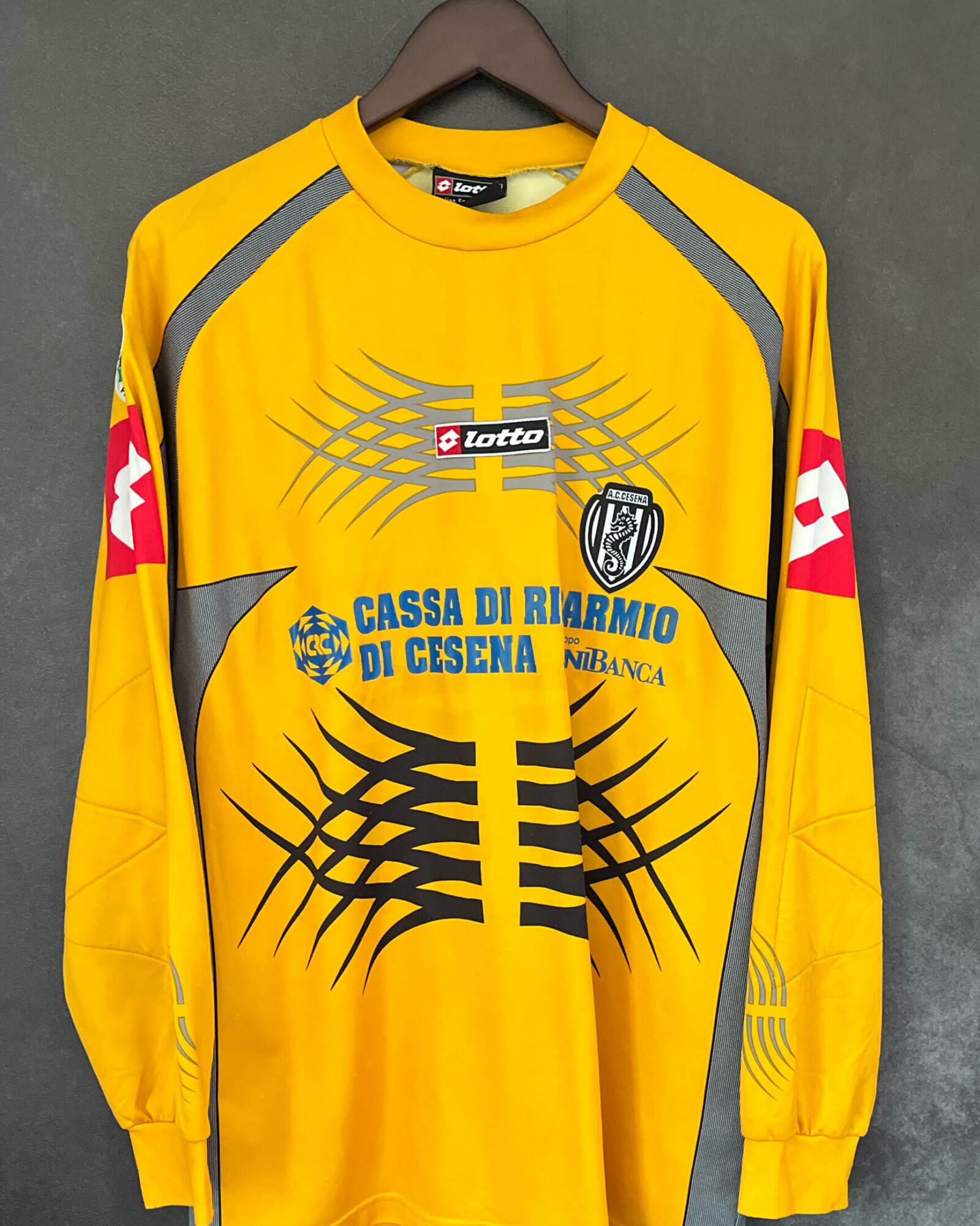 A.C. Cesena 2006/07 Goalkeeper Large 7/10 Match Worn