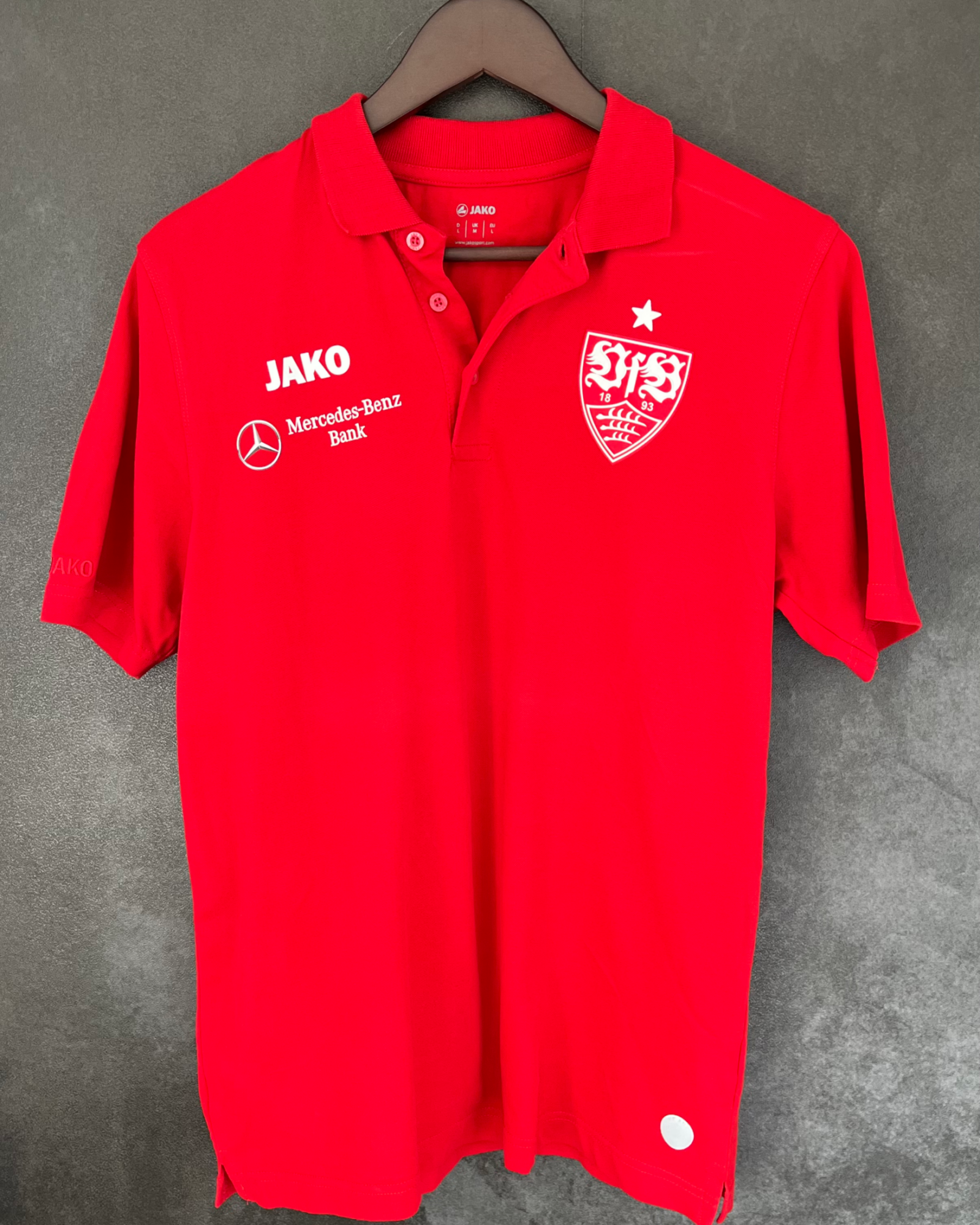 VfB Stuttgart 2020 Polo Shirt Large 9/10