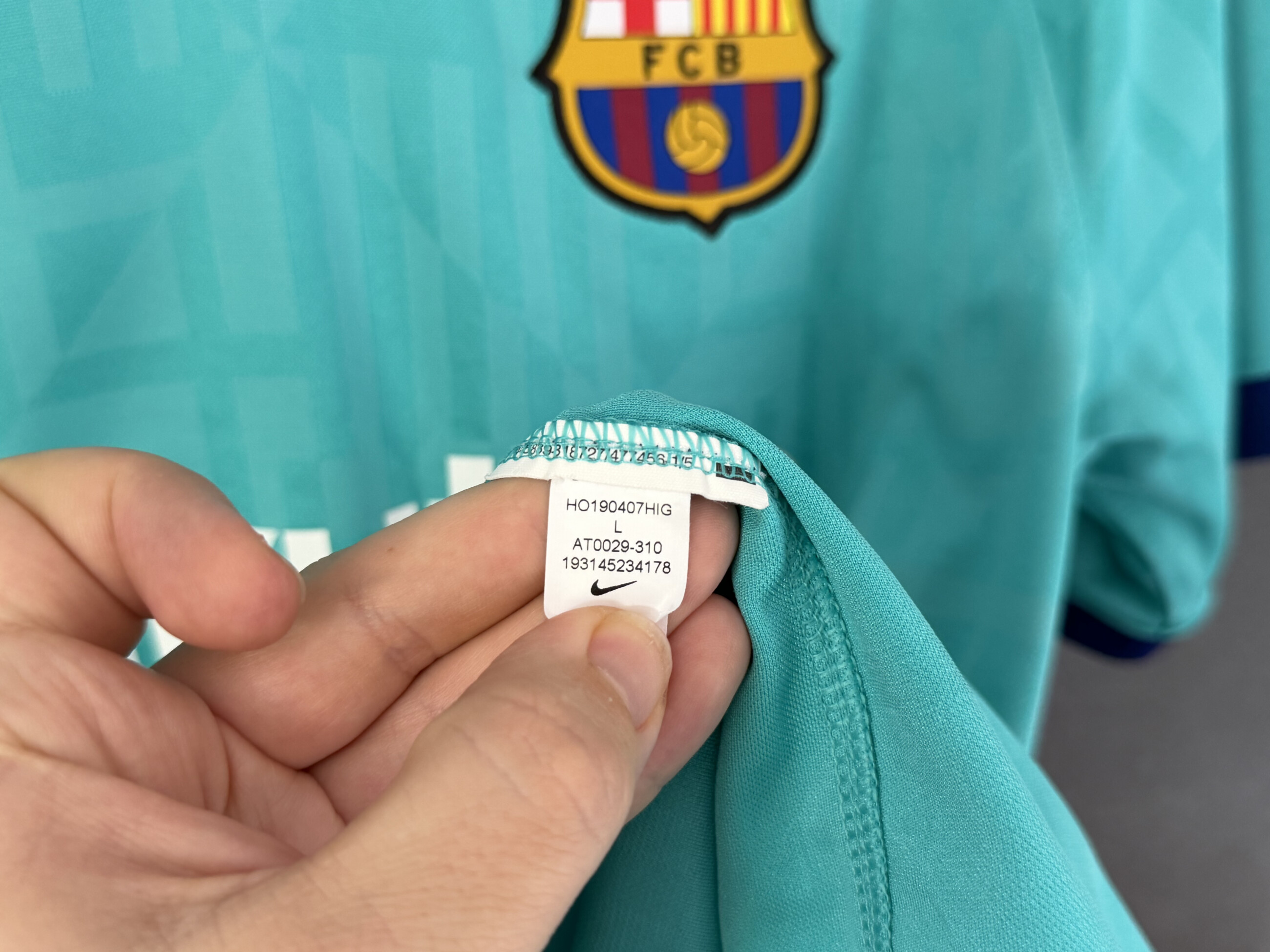 FC Barcelona 2019/20 Third MESSI 10 Large 10/10 view 10