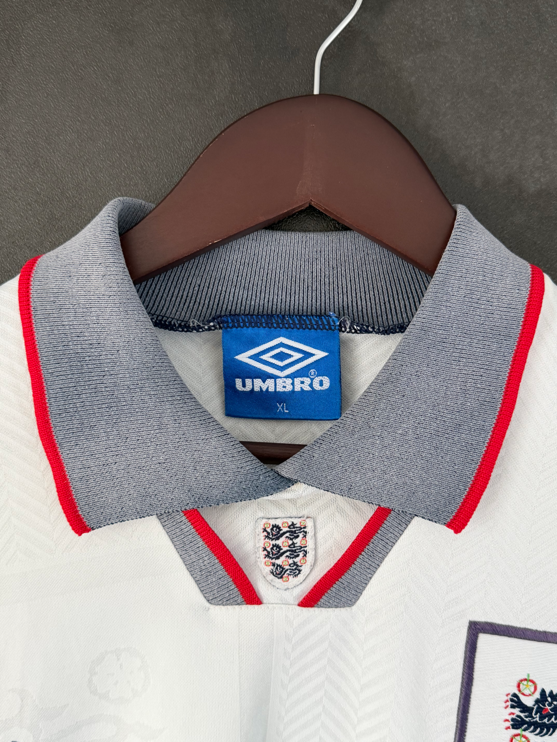 England 1994 Home BARNES 10 XL 9/10 view 6