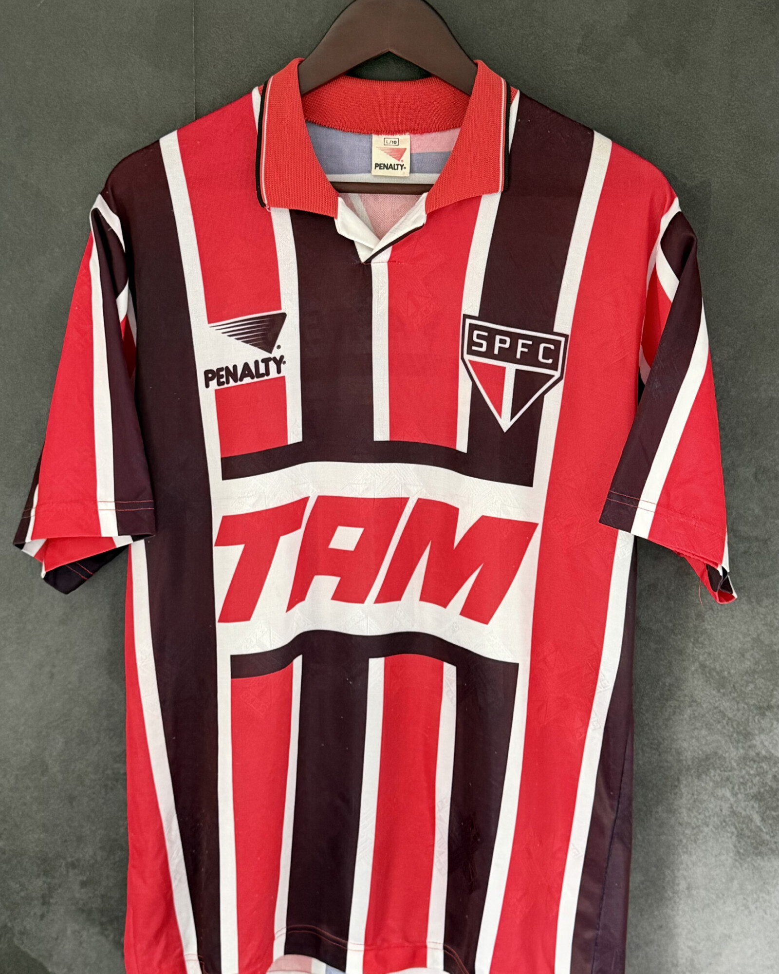 São Paulo 1995 Away JUNINHO 10 Large 7/10