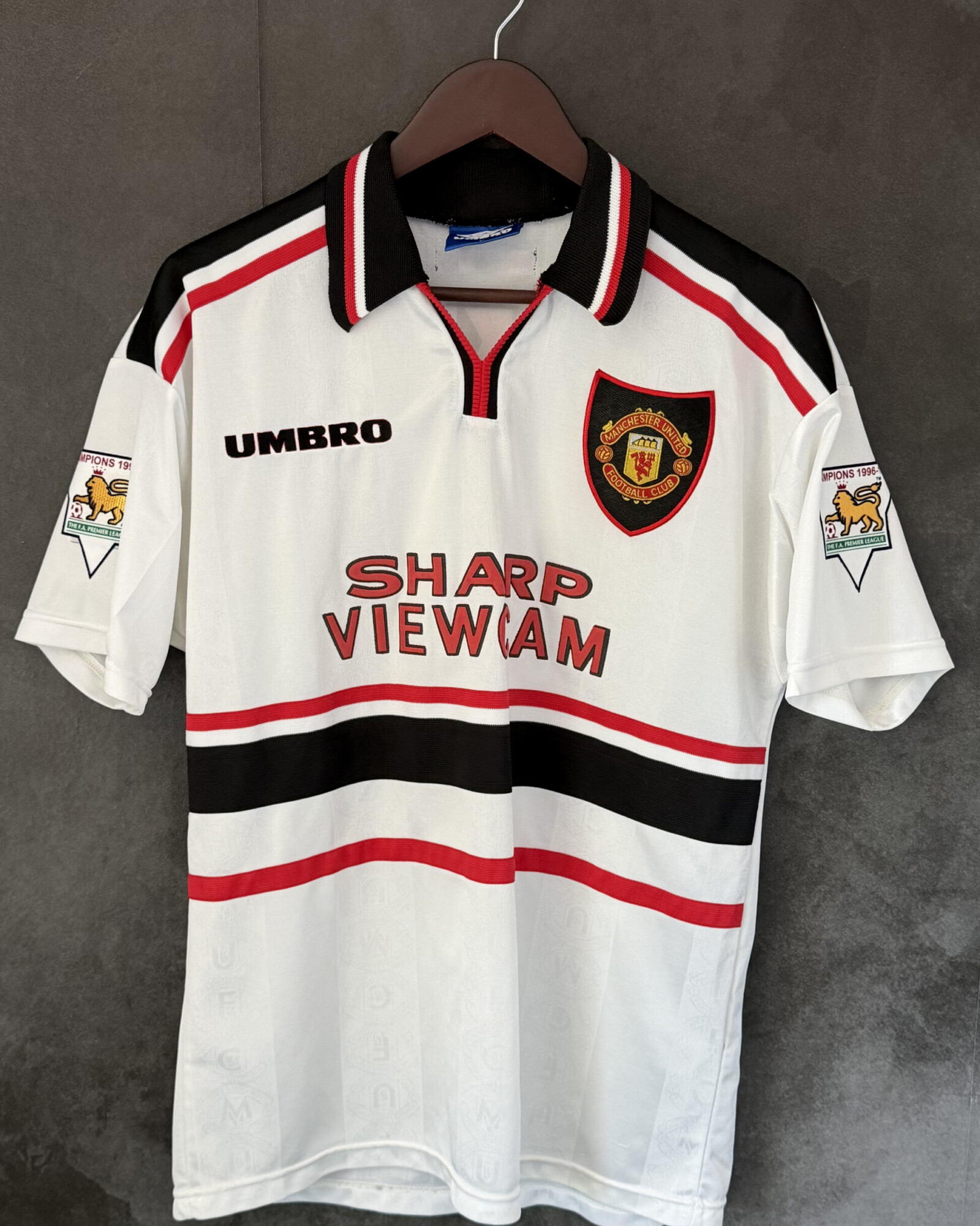 Manchester United 1997/98 Away BECKHAM 7 Medium 10/10