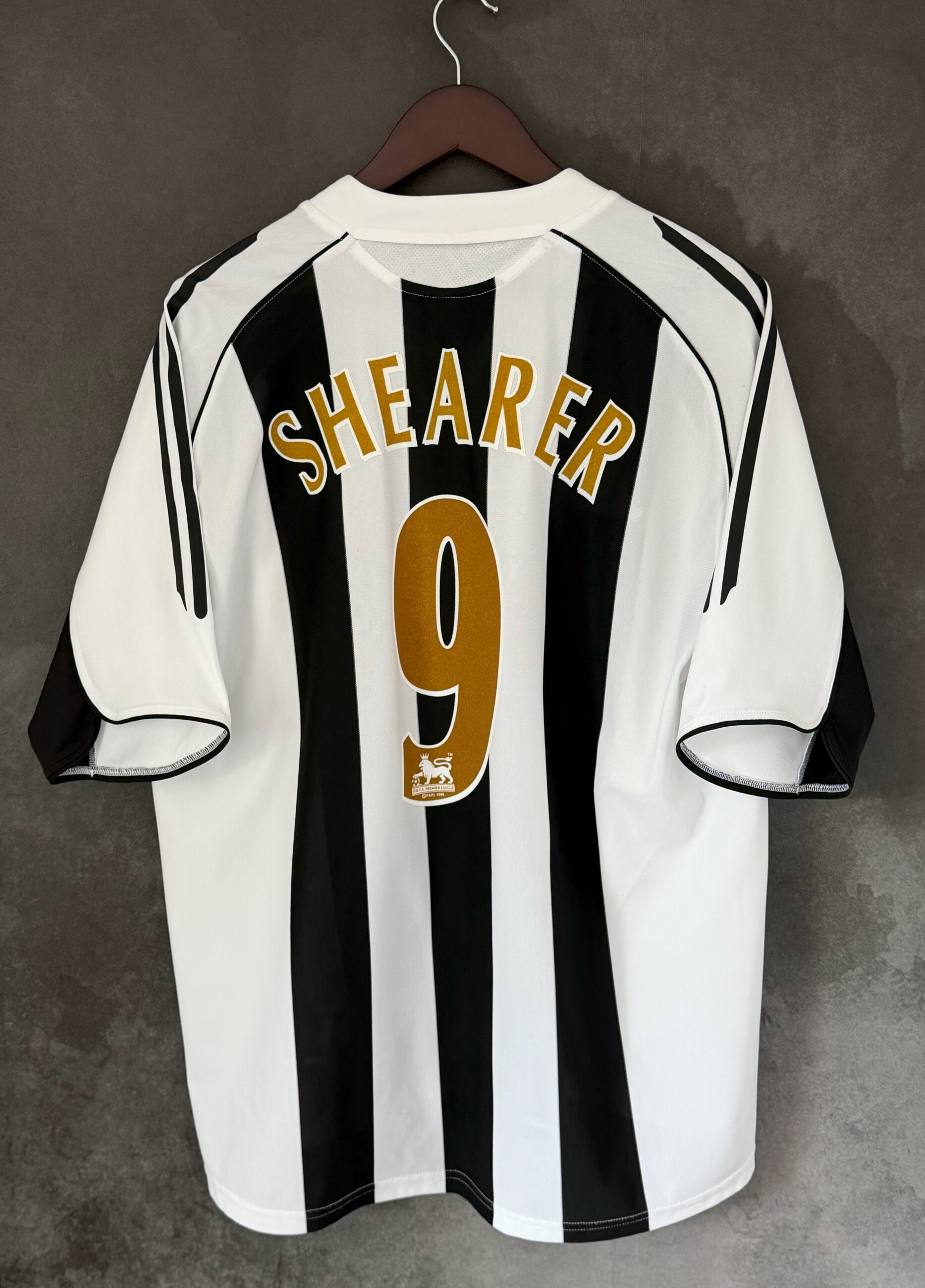 Newcastle United 2005/07 Home SHEARER 9 XL 8/10 view 2