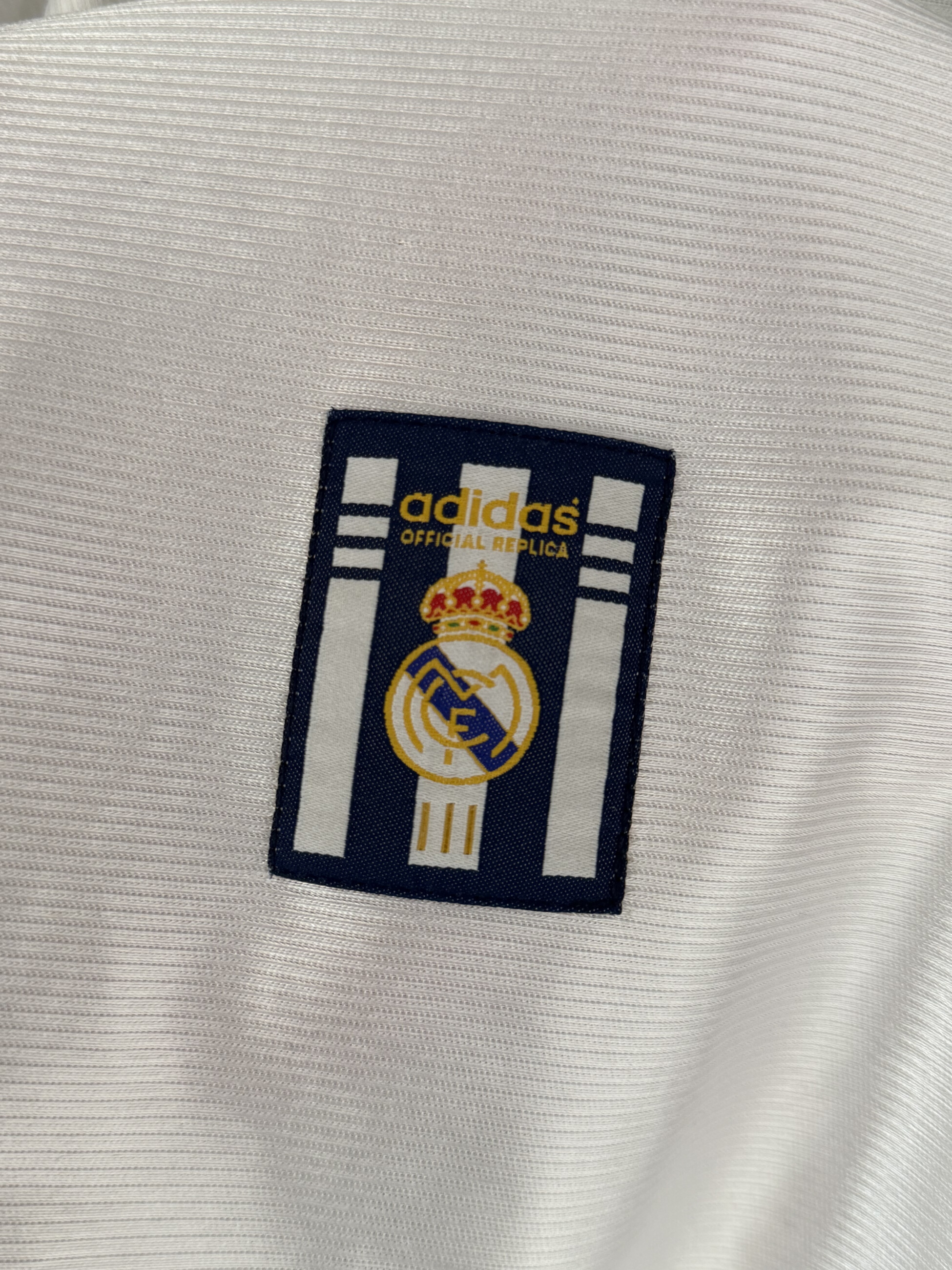 Real Madrid 1998/00 Home XL 8/10 (Match Issue/worn) view 9