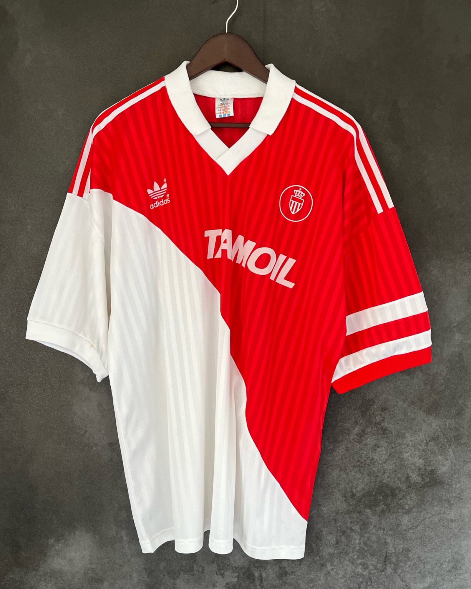 AS Monaco 1992/93 Home XL 8/10