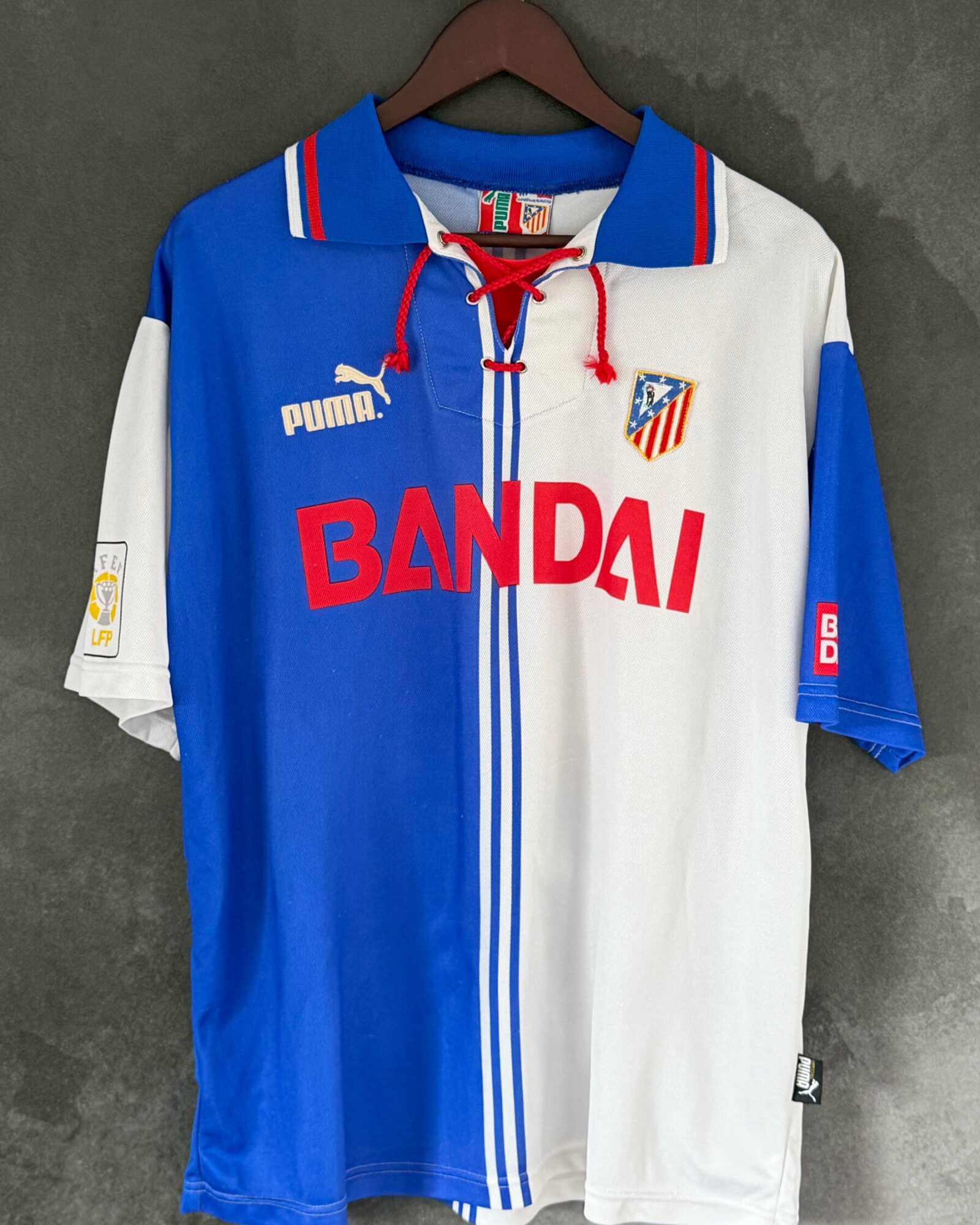 Atlético Madrid 1996/97 Third SIMEONE 14 XL 7/10