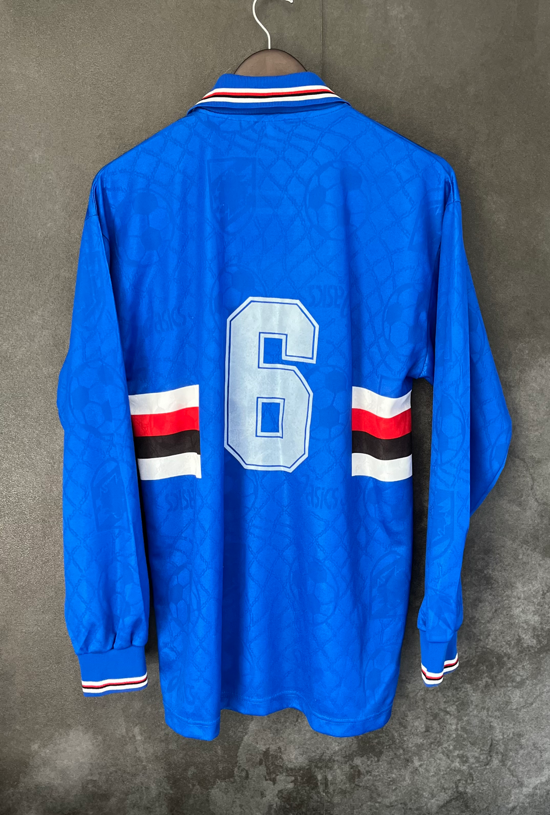 UC Sampdoria 1995/96 Home Large 9/10 Match worn/issued view 2