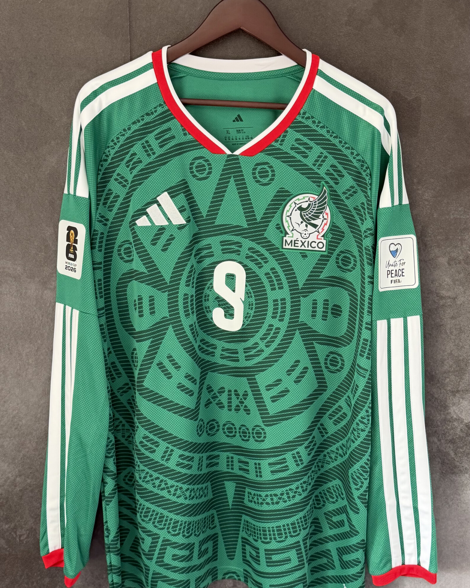 Mexico 2026 Home RAUL 9 XL 10/10 BNWT
