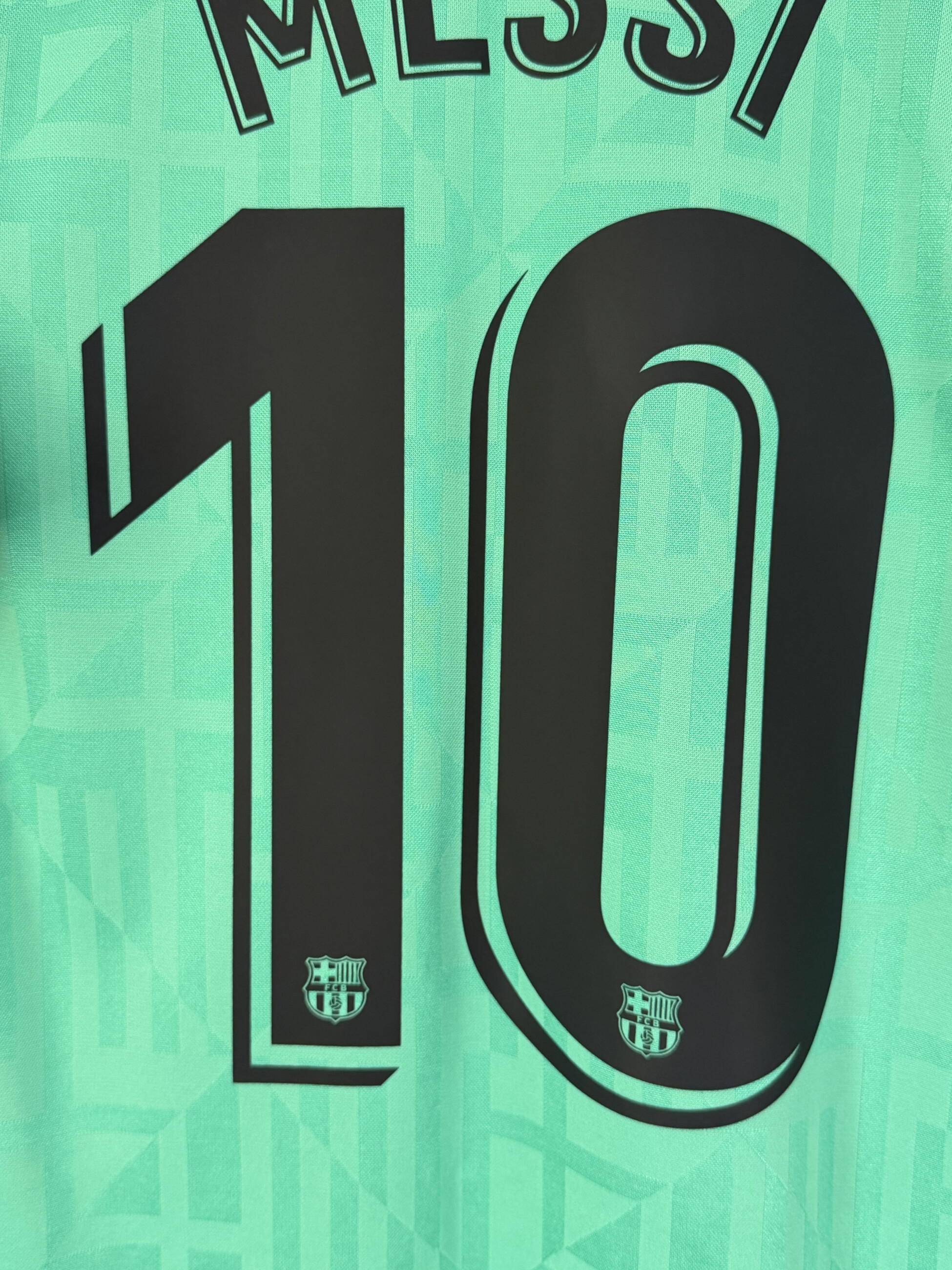 FC Barcelona 2019/20 Third MESSI 10 Large 10/10 view 3