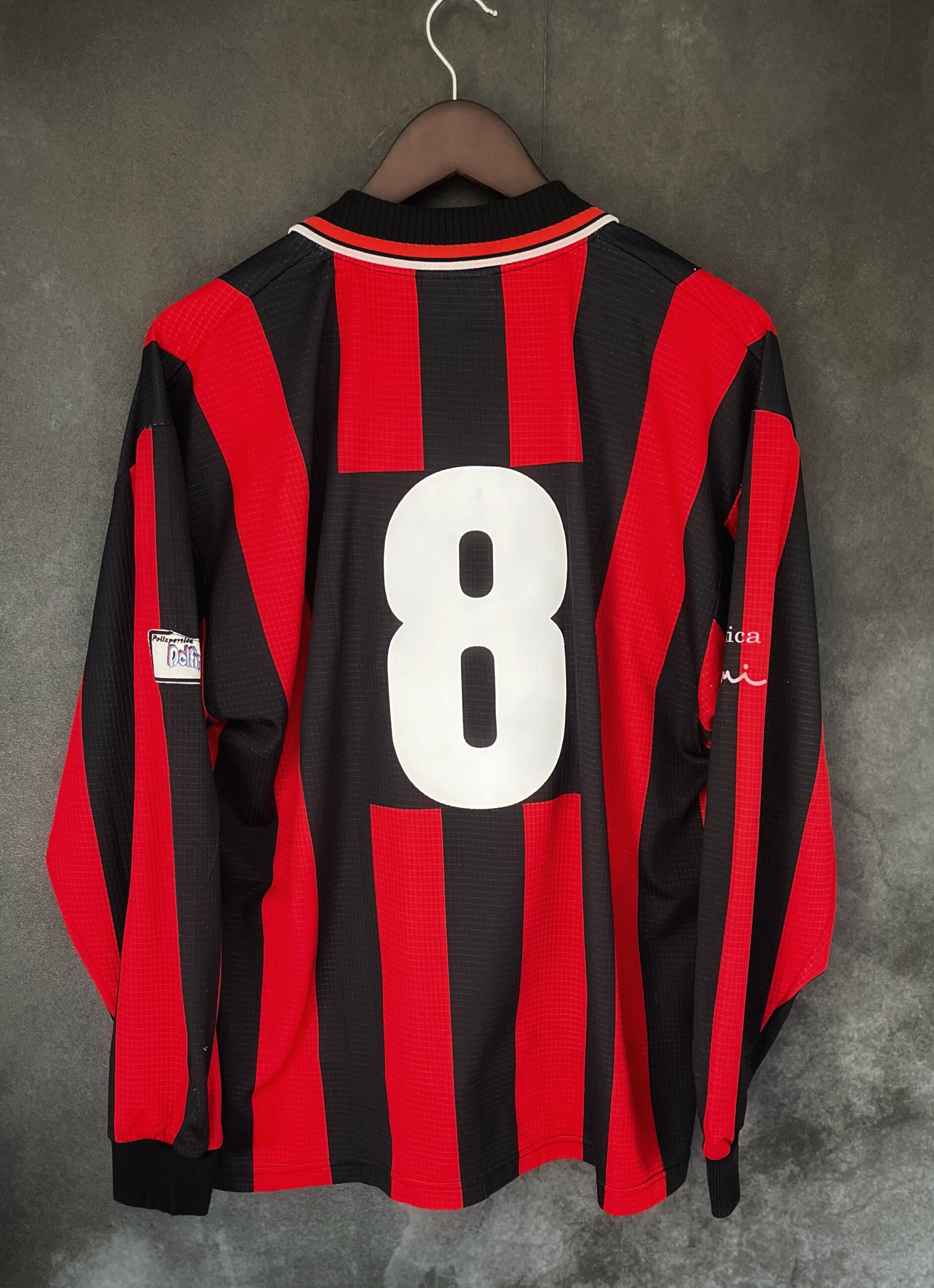 S.C Portuense Calcio 1993/94 Home XL 9/10 Match Worn view 2