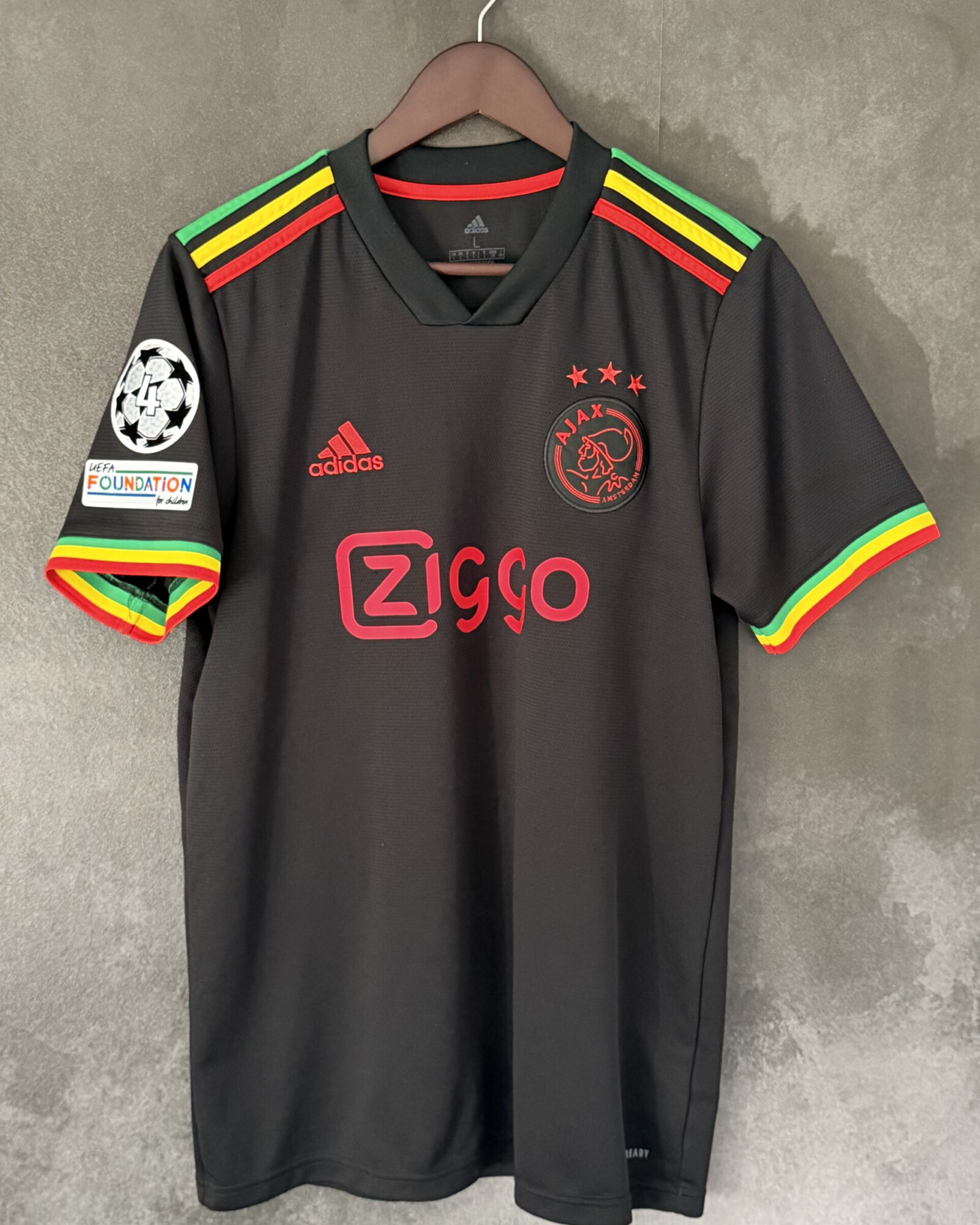 Ajax Amsterdam 2021/22 Third TADIC 10 Large 10/10 BNWT