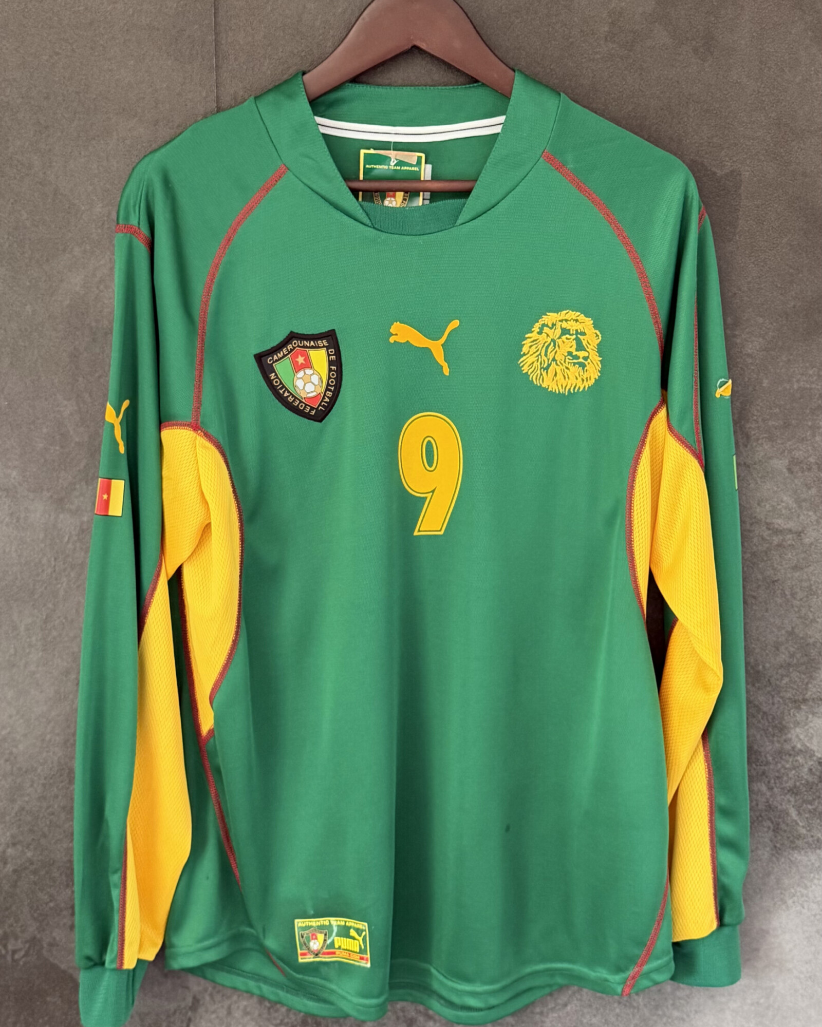 Cameroon 2003 Home ETO‘O 9 Large 8/10