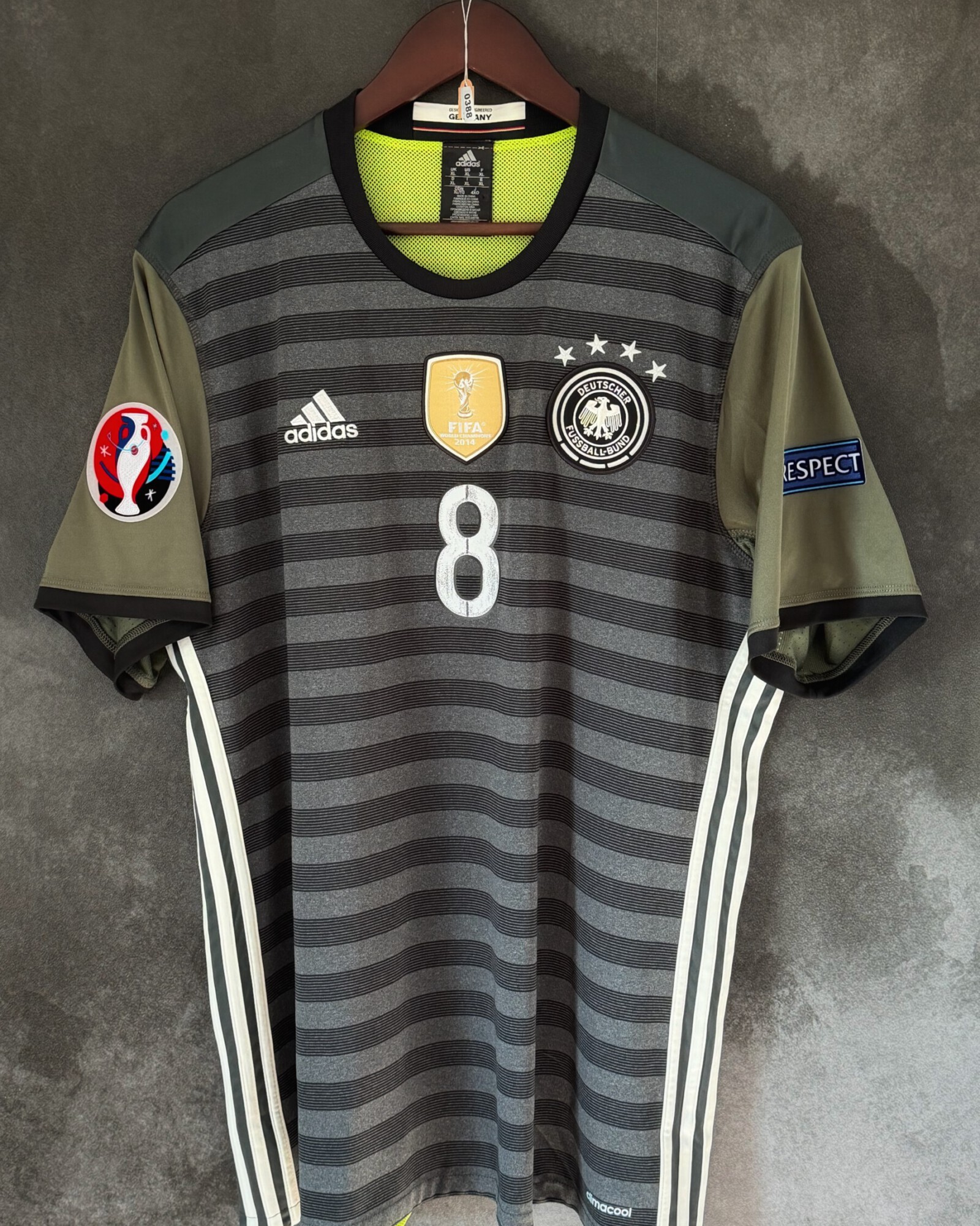Germany 2016 Away ÖZIL 8 XL 9/10