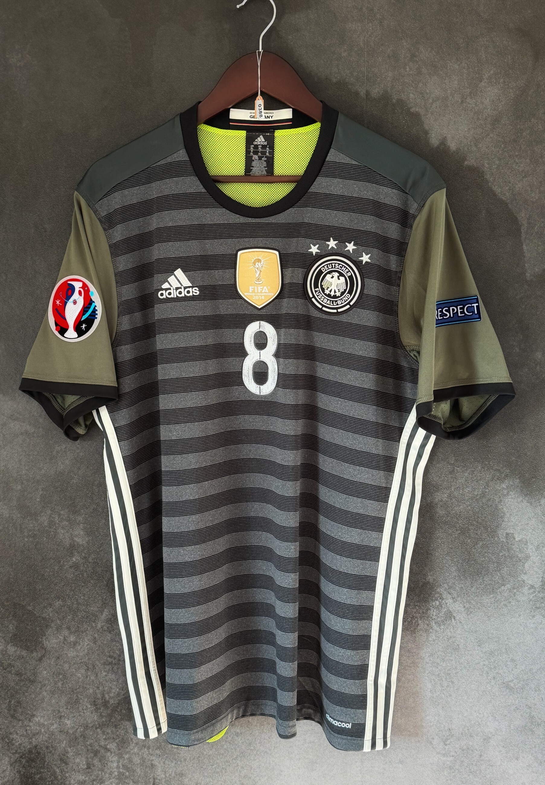 Germany 2016 Away ÖZIL 8 XL 9/10