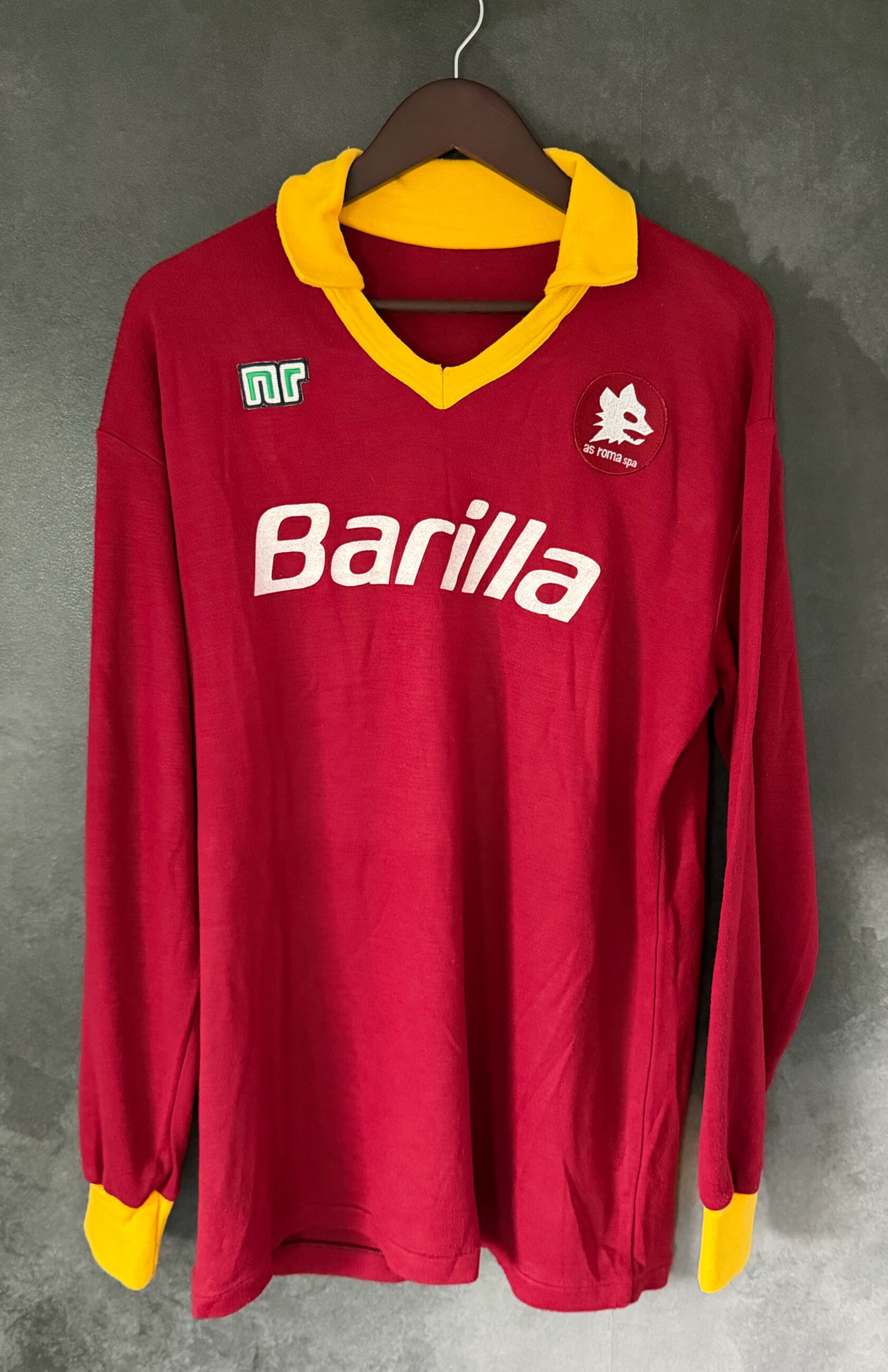 AS Roma 1987-89 Home Large 8/10