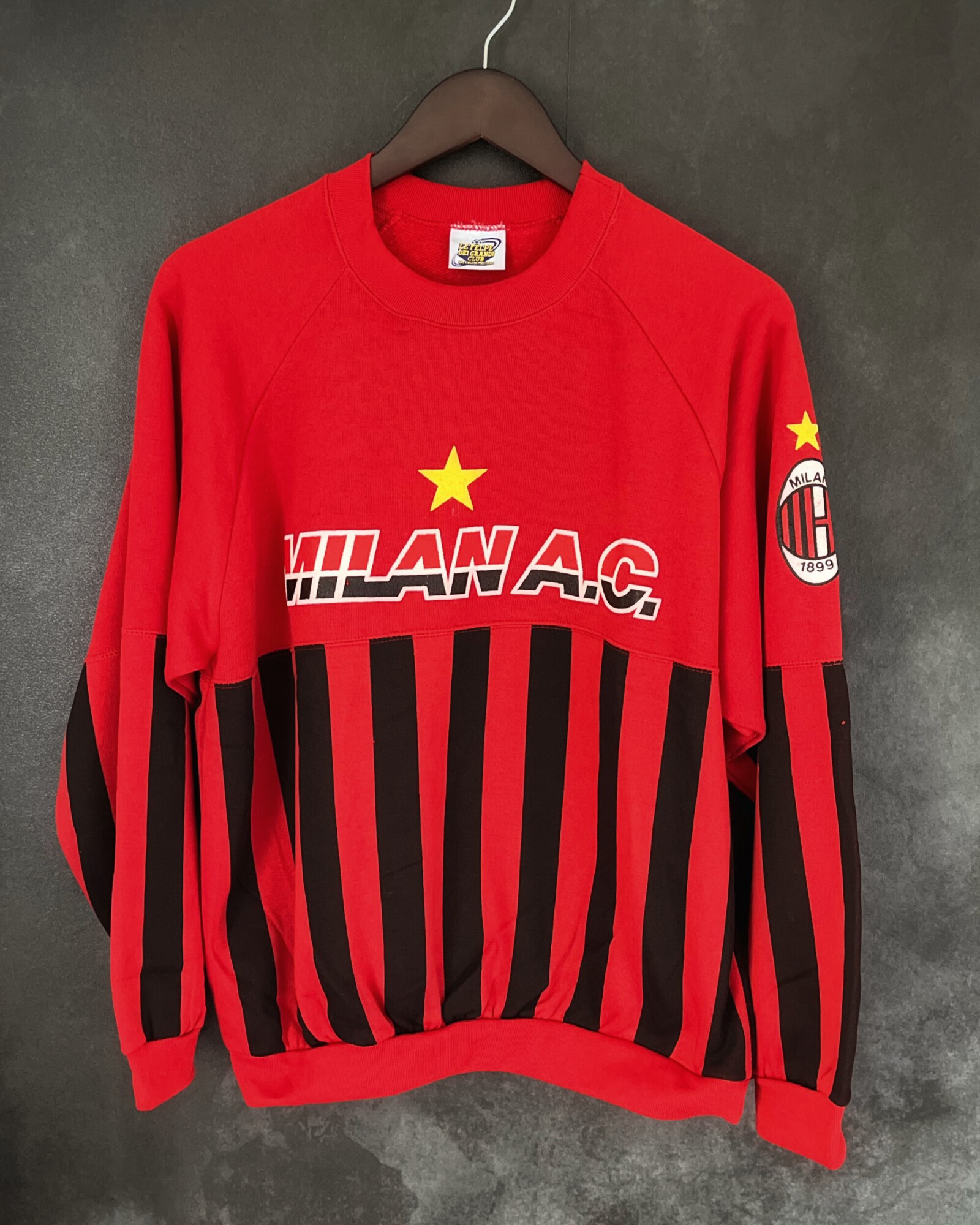 AC Milan 1990/91 Le Felpe Dei Grandi Club Sweat Top Medium 9/10