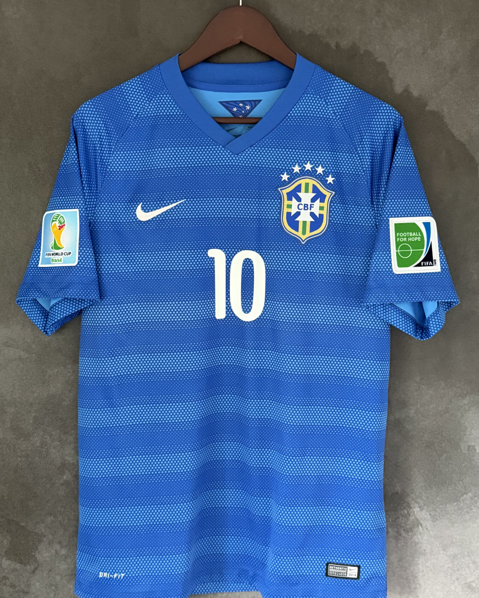 Brazil 2014 Away NEYMAR JR 10 Medium 10/10
