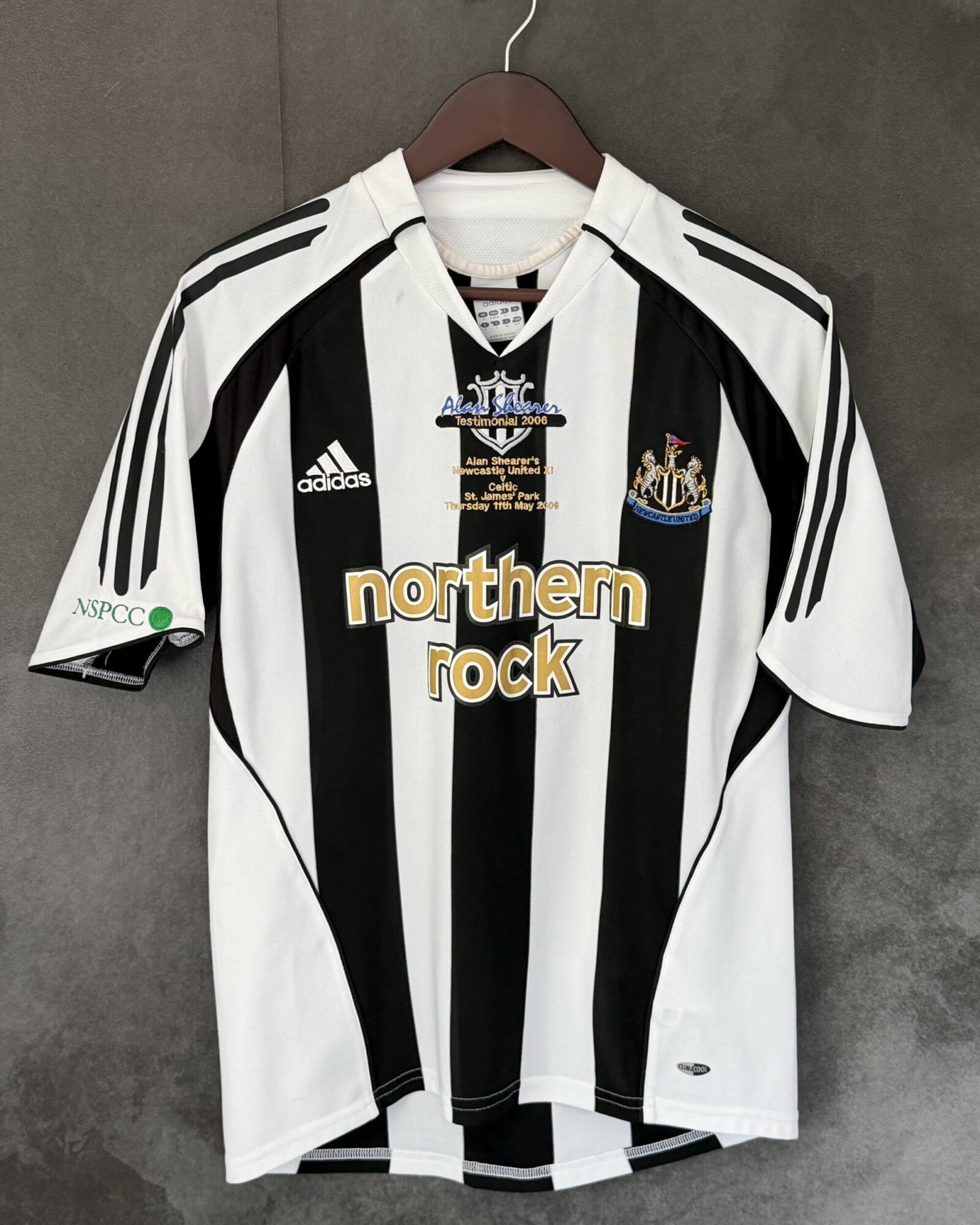 Newcastle United 2005/06 Alan Shearer Testimonial Small 8/10