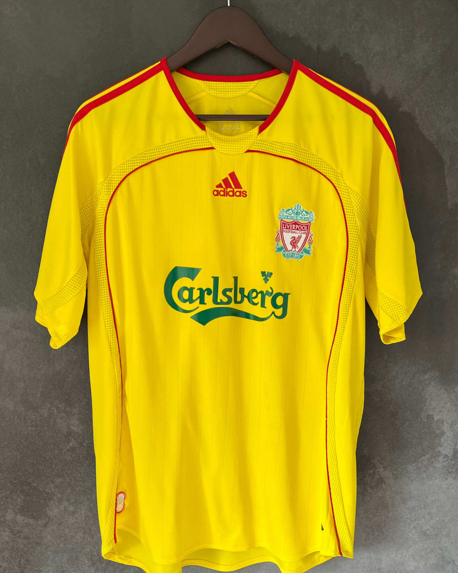 Liverpool FC 2006/07 Away GERRARD 8 Large 8/10